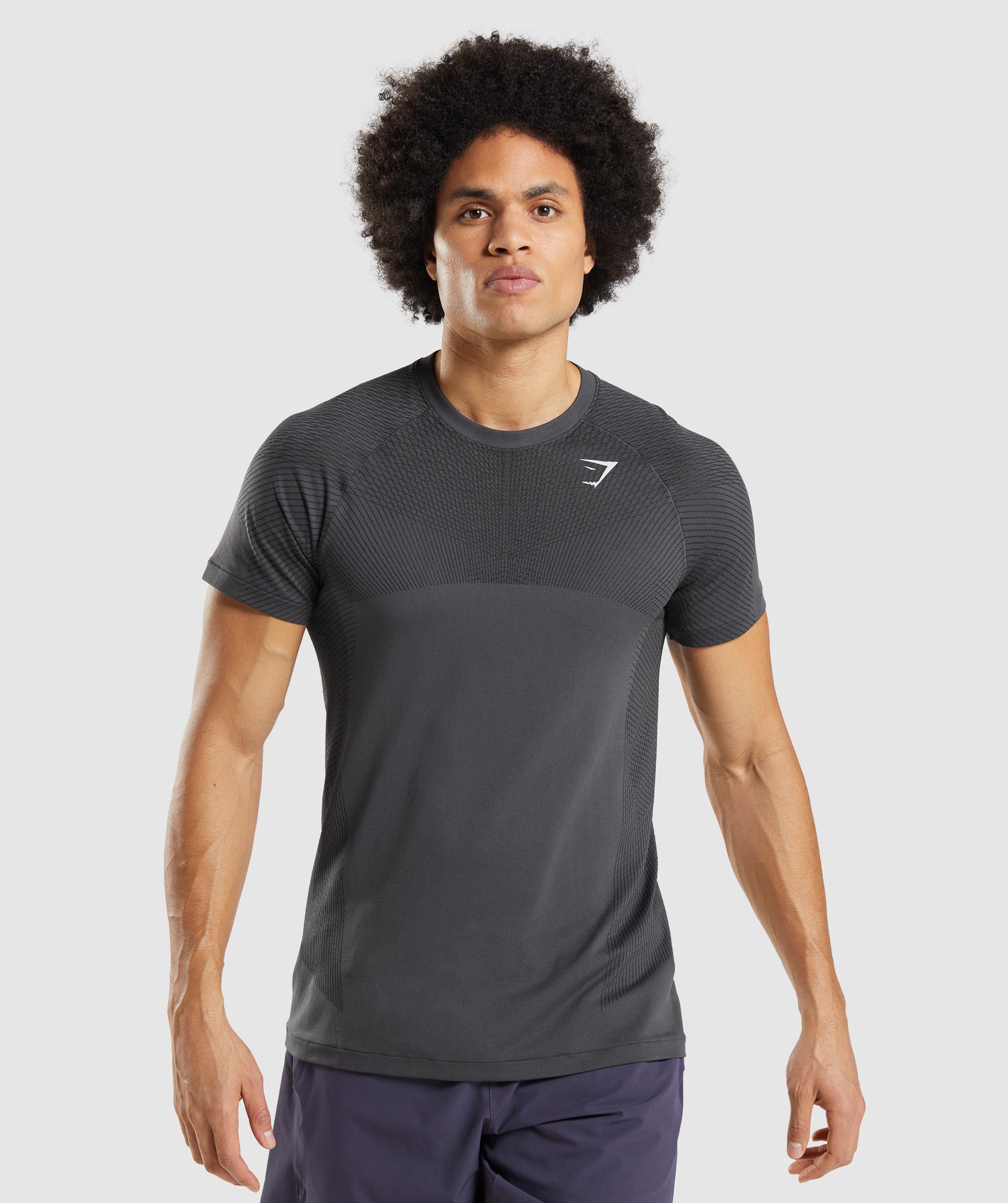 Black Men's Gymshark Apex Seamless T Shirts | KMPTOX-475