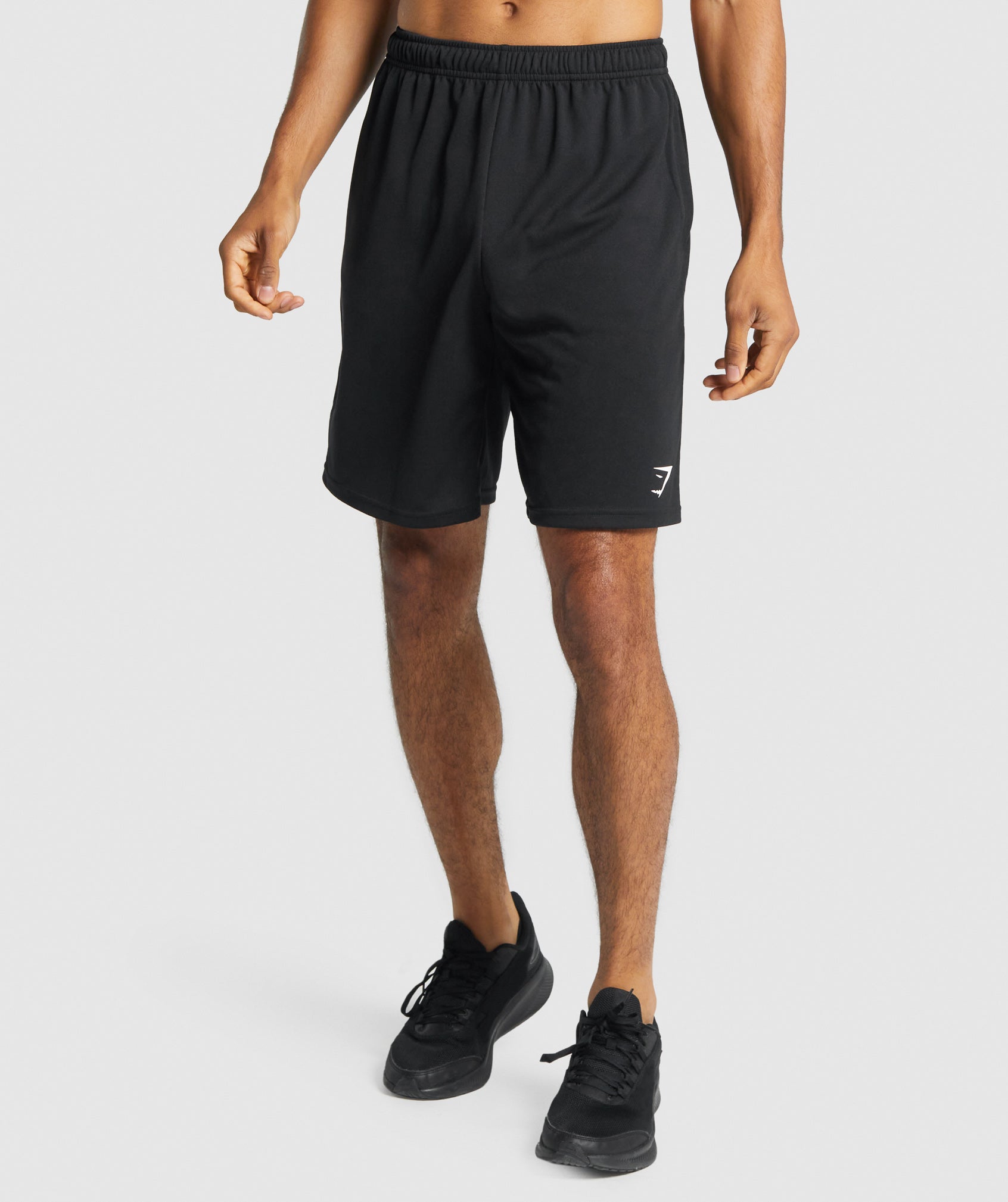 Black Men's Gymshark Arrival Knitted Shorts | XNLUKO-459