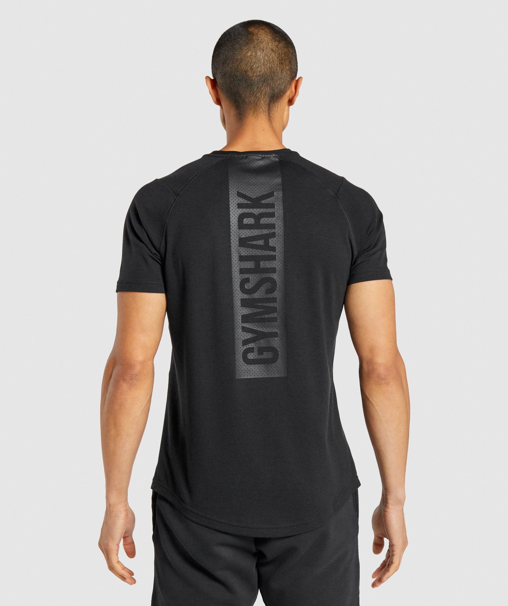 Black Men's Gymshark Bold T Shirts | DOUKMX-625