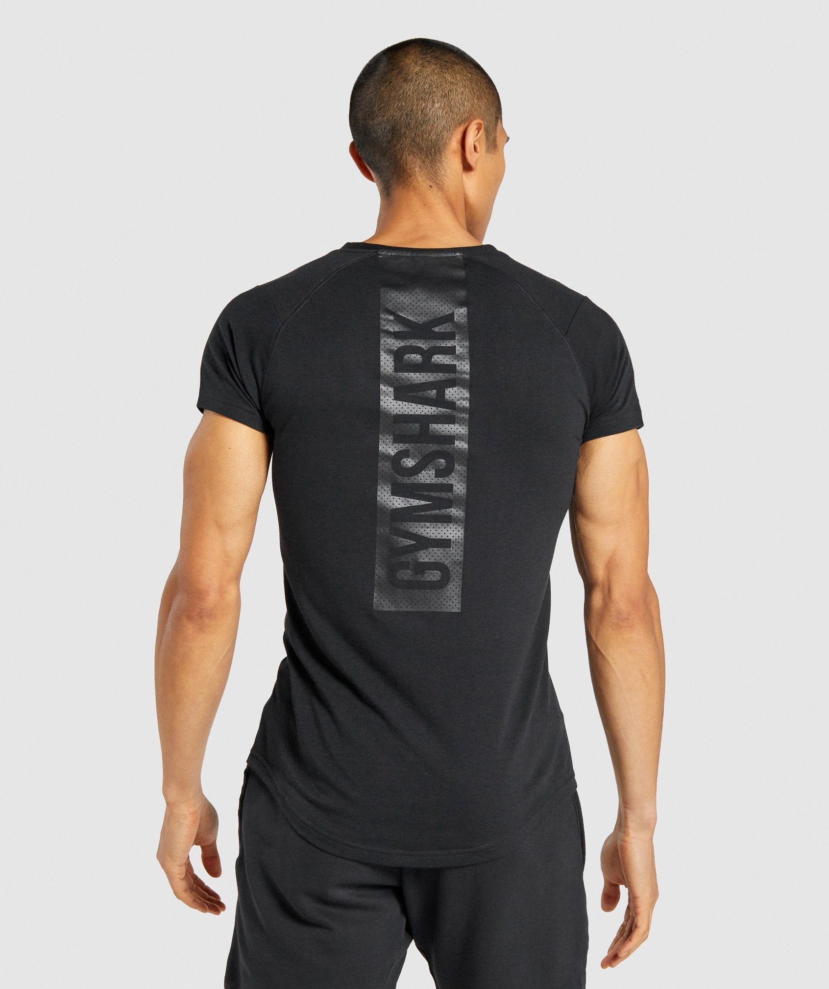 Black Men's Gymshark Bold T Shirts | VEGZHI-016