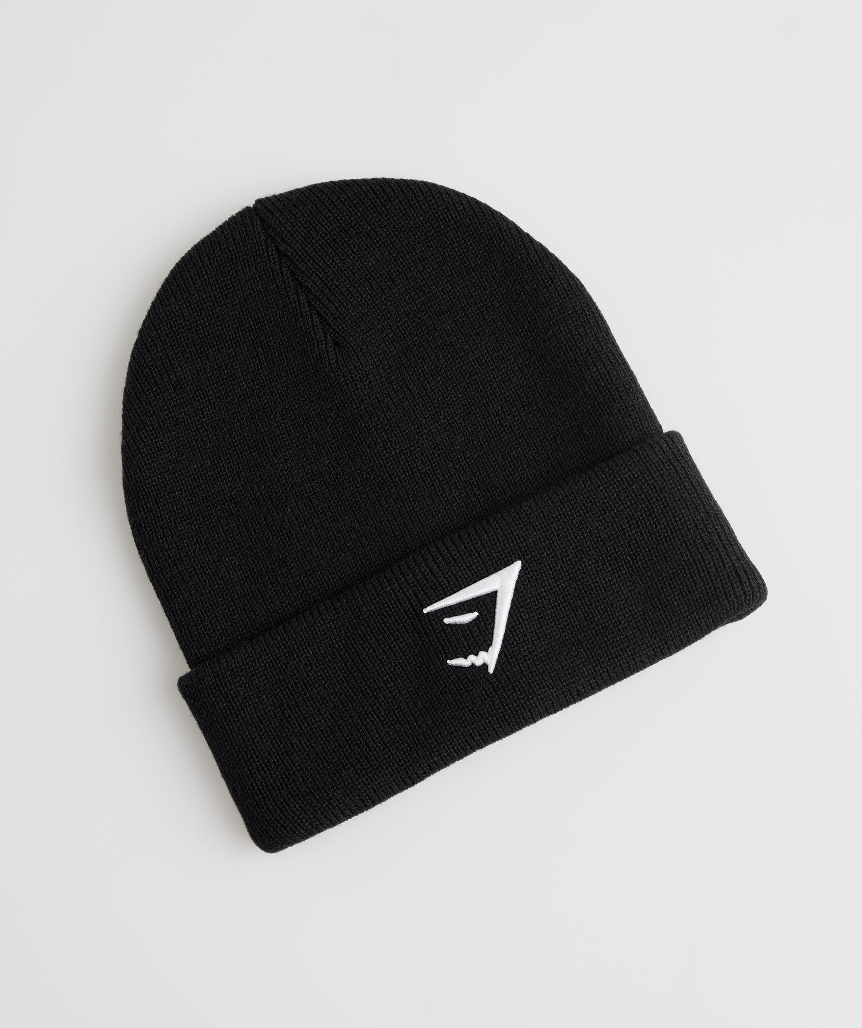 Black Men's Gymshark Sharkhead Beanie Hats | RIHAXS-628