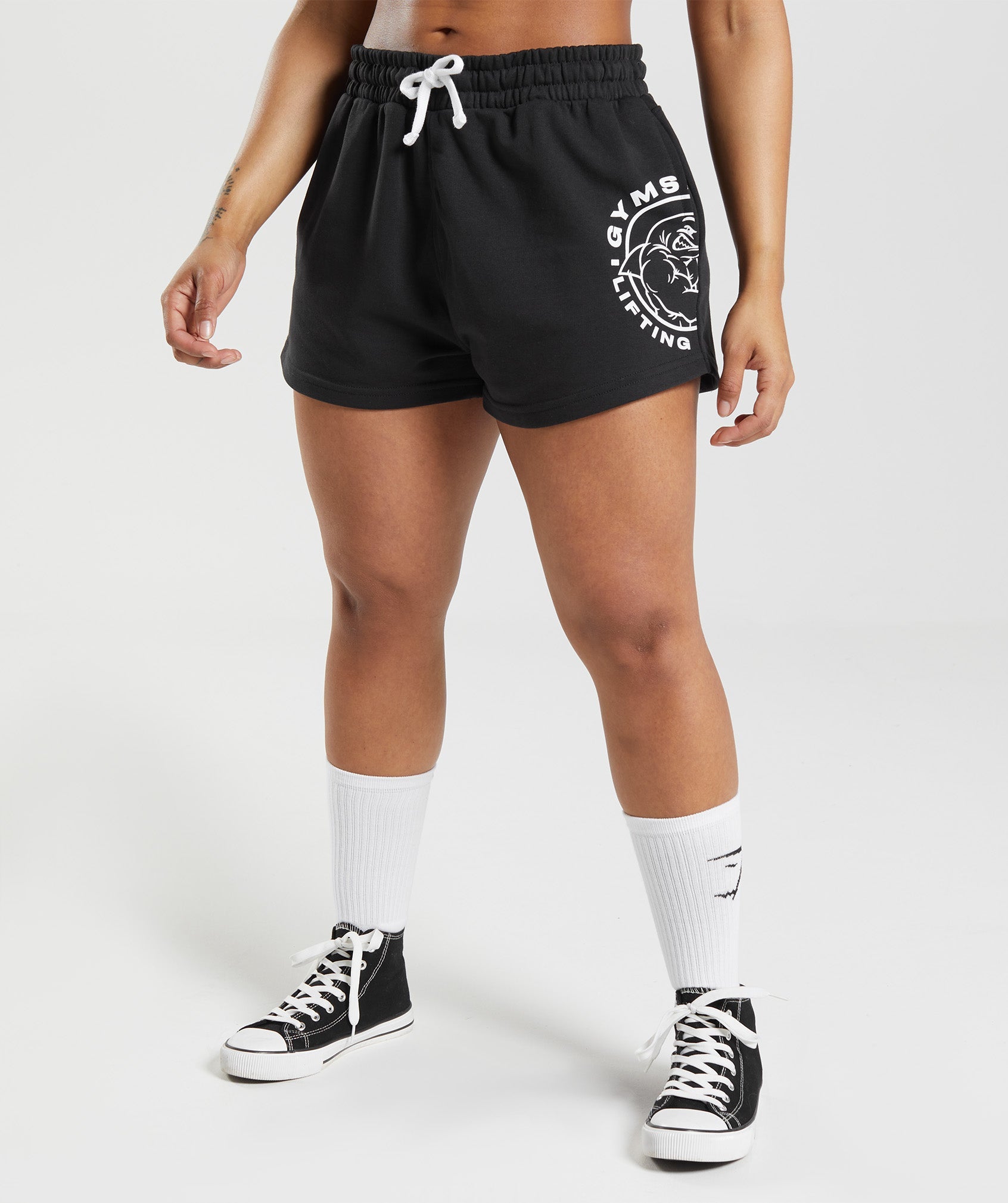 Black Women's Gymshark Legacy Shorts | GACFZT-134