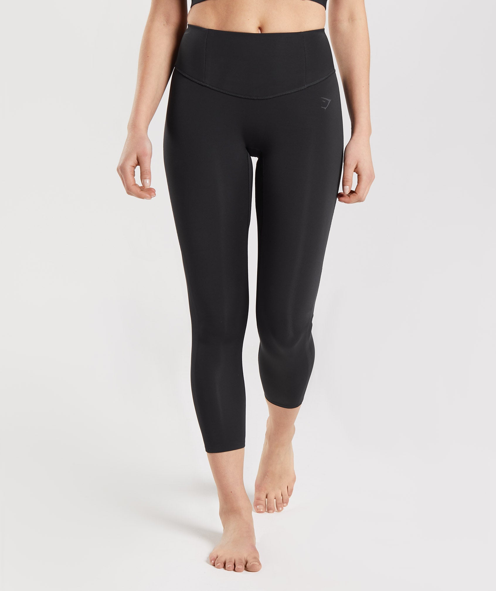 Black Women's Gymshark Studio 7/8 Leggings | ZVLNDC-324