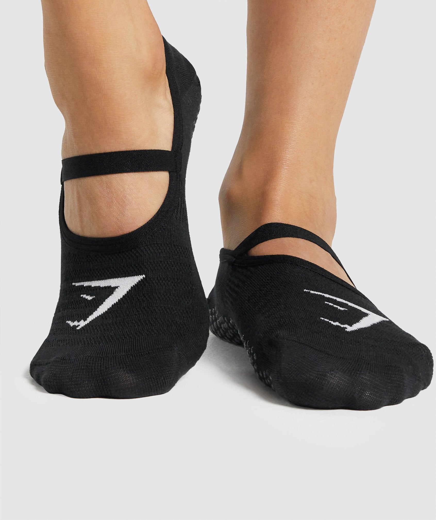 Black Women's Gymshark Studio Socks | GWNKEM-164