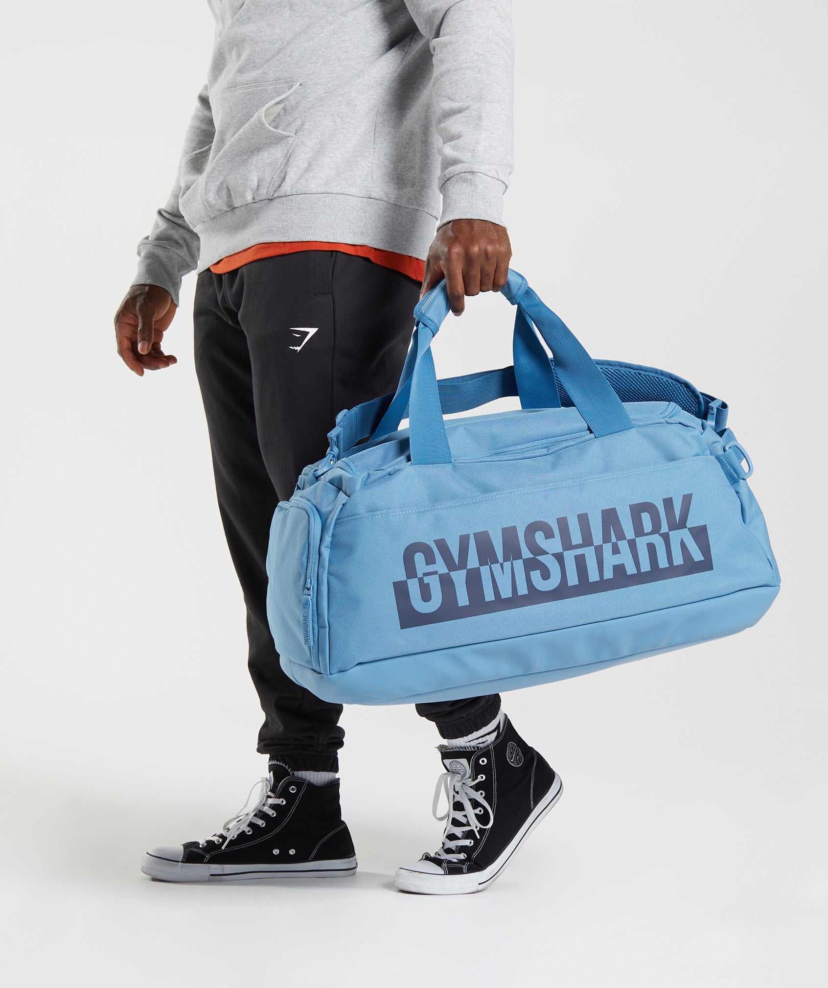 Blue Women's Gymshark Bold Gym Bags | XJPMLW-429