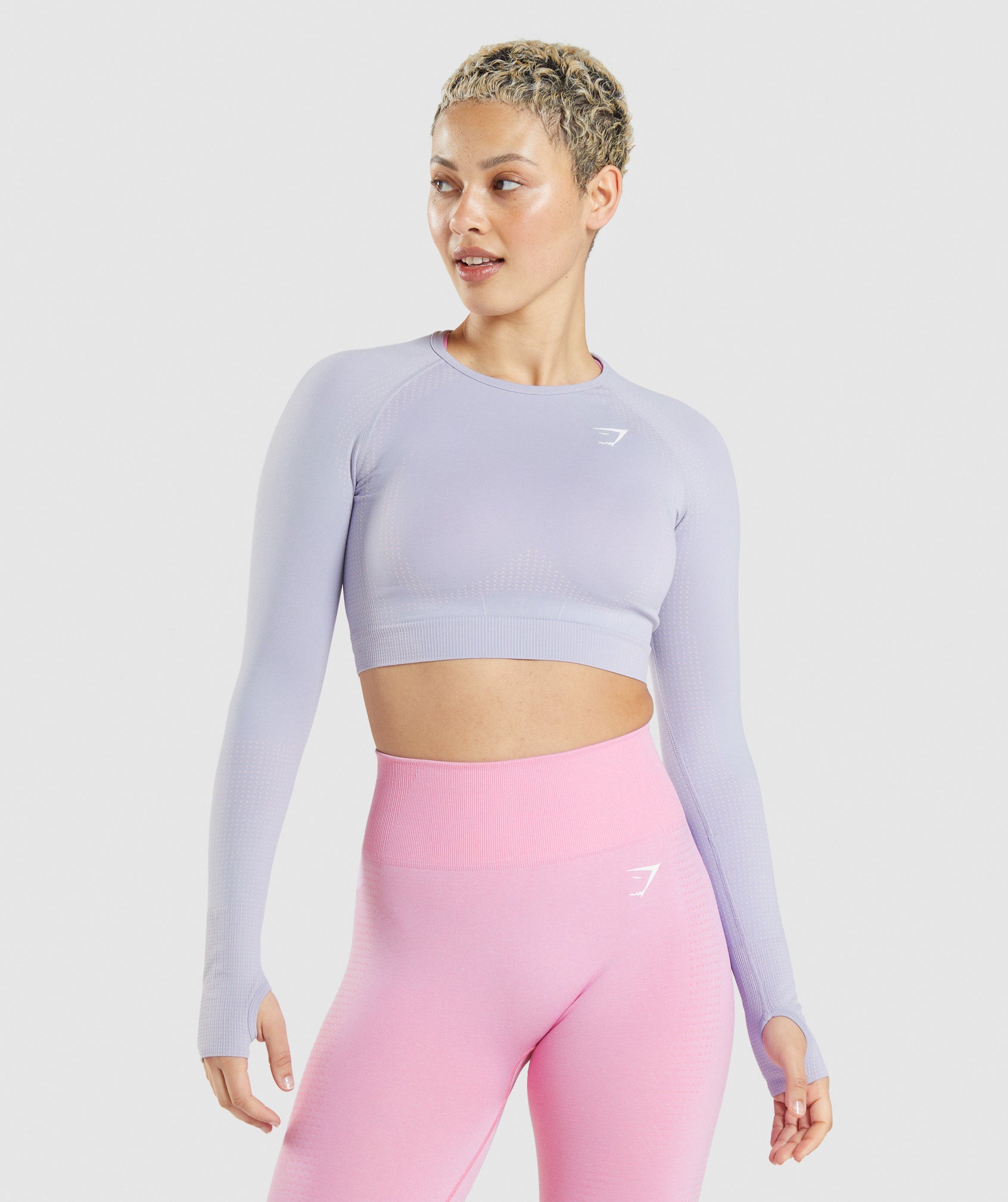 Blue Women's Gymshark Vital Seamless 2.0 Crop Tops | BEFTIZ-250