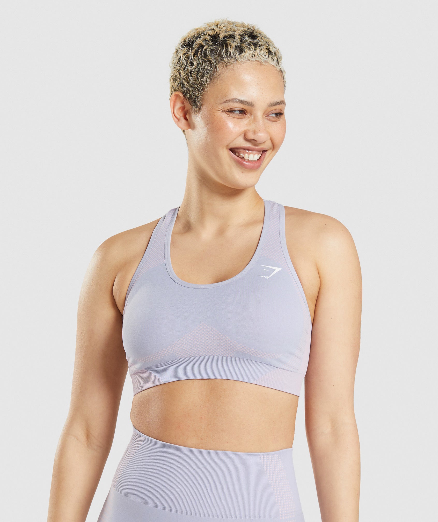 Blue Women's Gymshark Vital Seamless 2.0 Sports Bra | YBUQPT-517