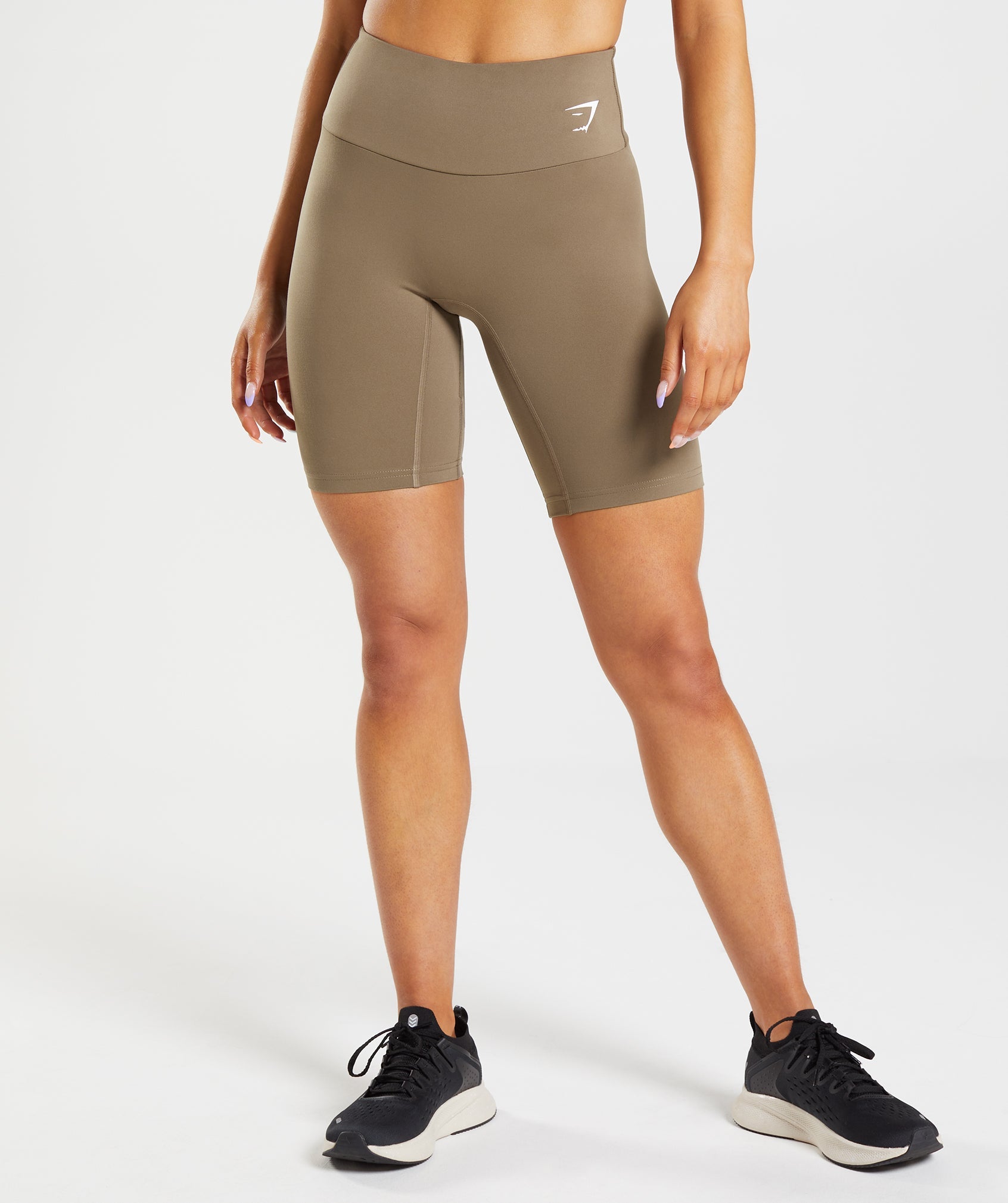 Brown Women's Gymshark Training Cycling Shorts | AOVUHC-213