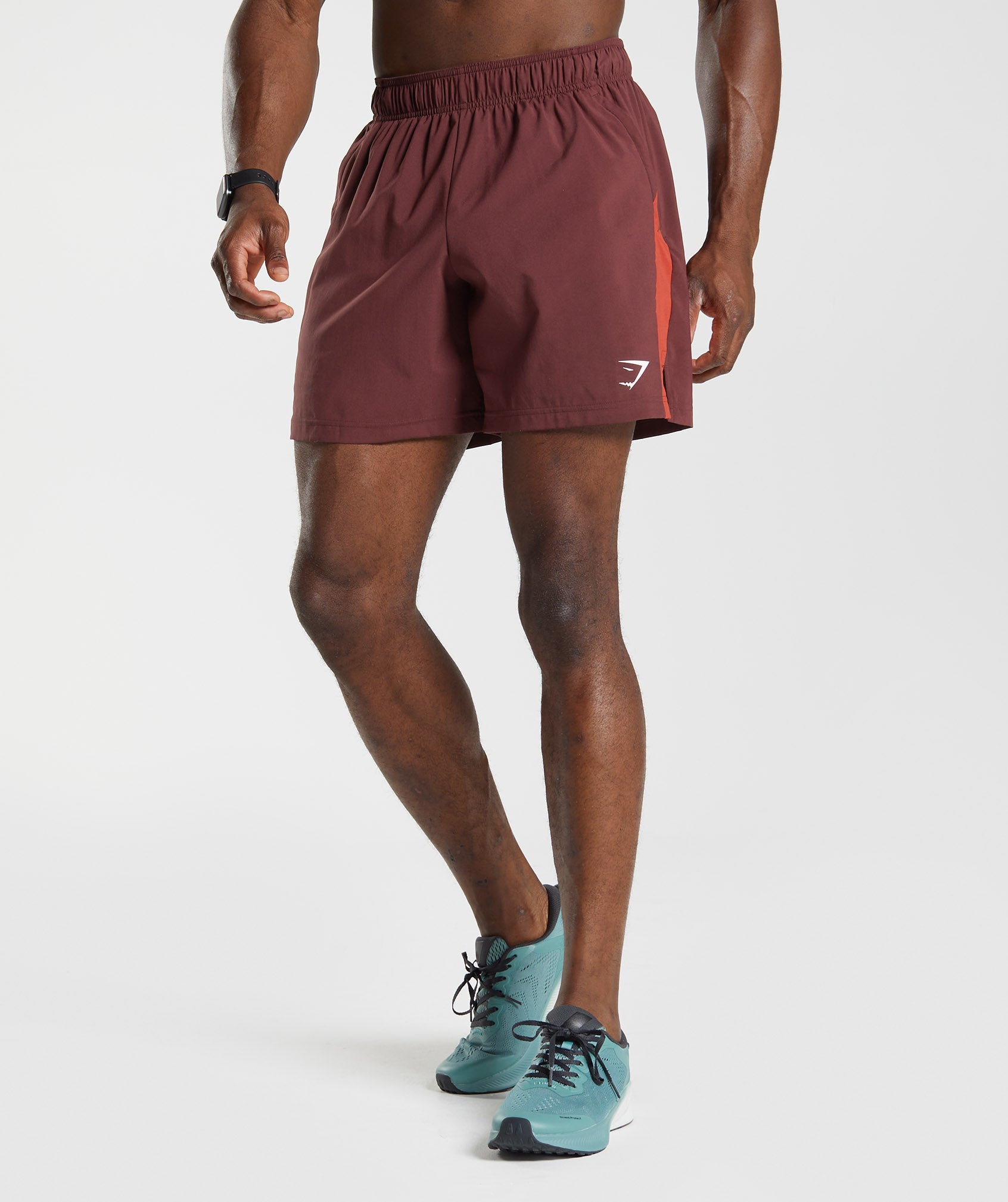 Burgundy Men's Gymshark Sport Shorts | HLORNE-926