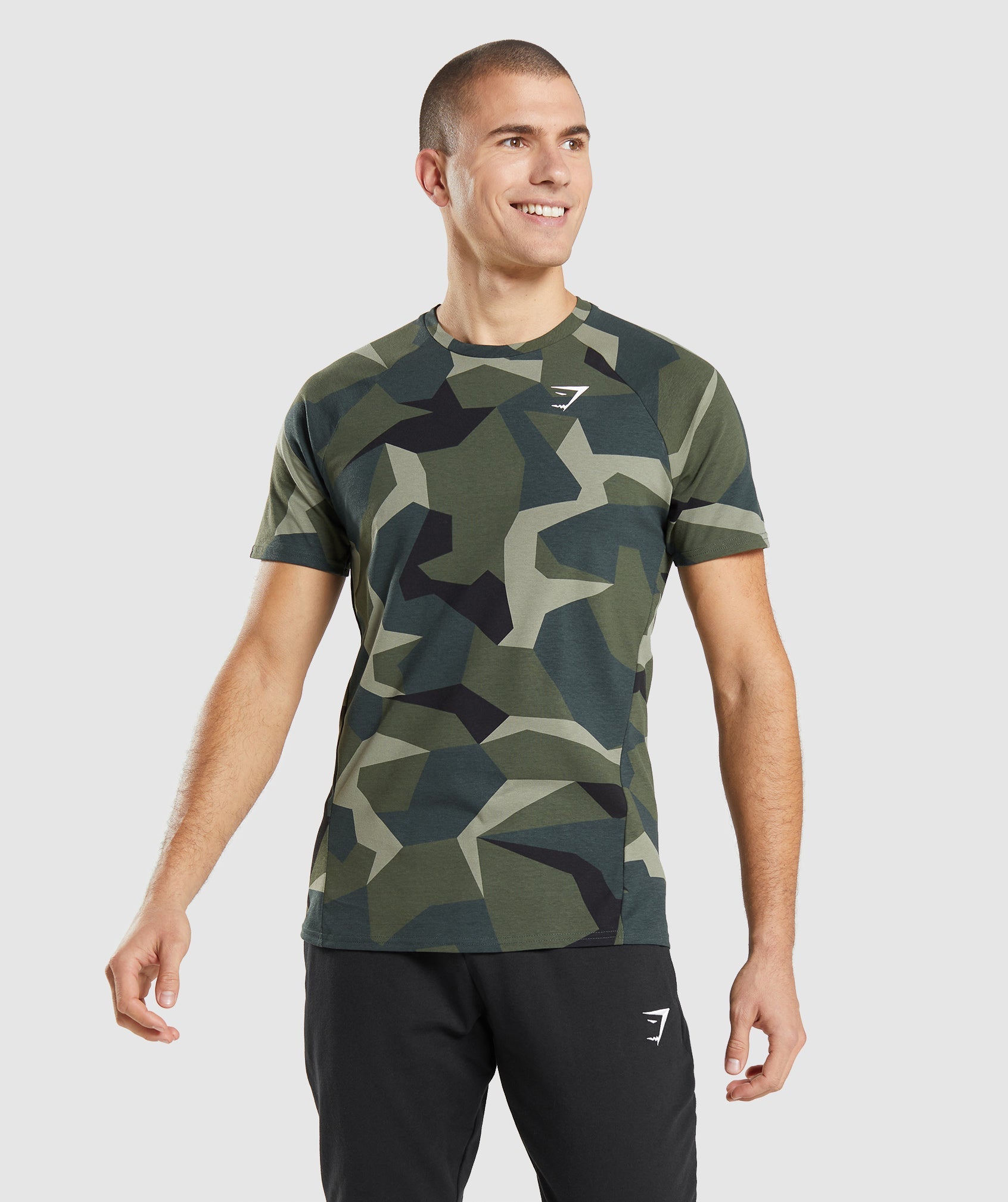 Green Men's Gymshark Critical T Shirts | KDBPAJ-740