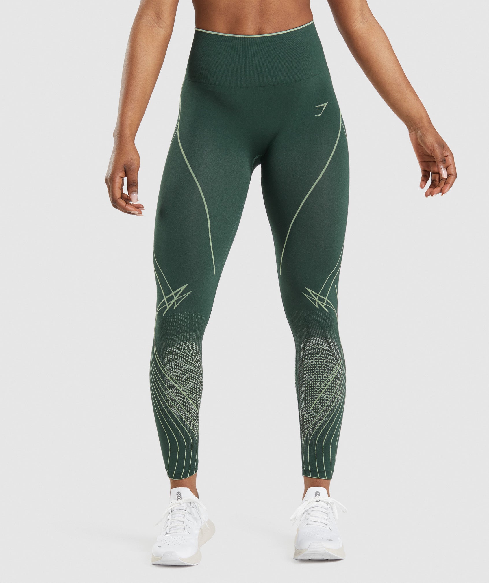 Green Women's Gymshark Apex Seamless High Rise Leggings | NAYTKC-294