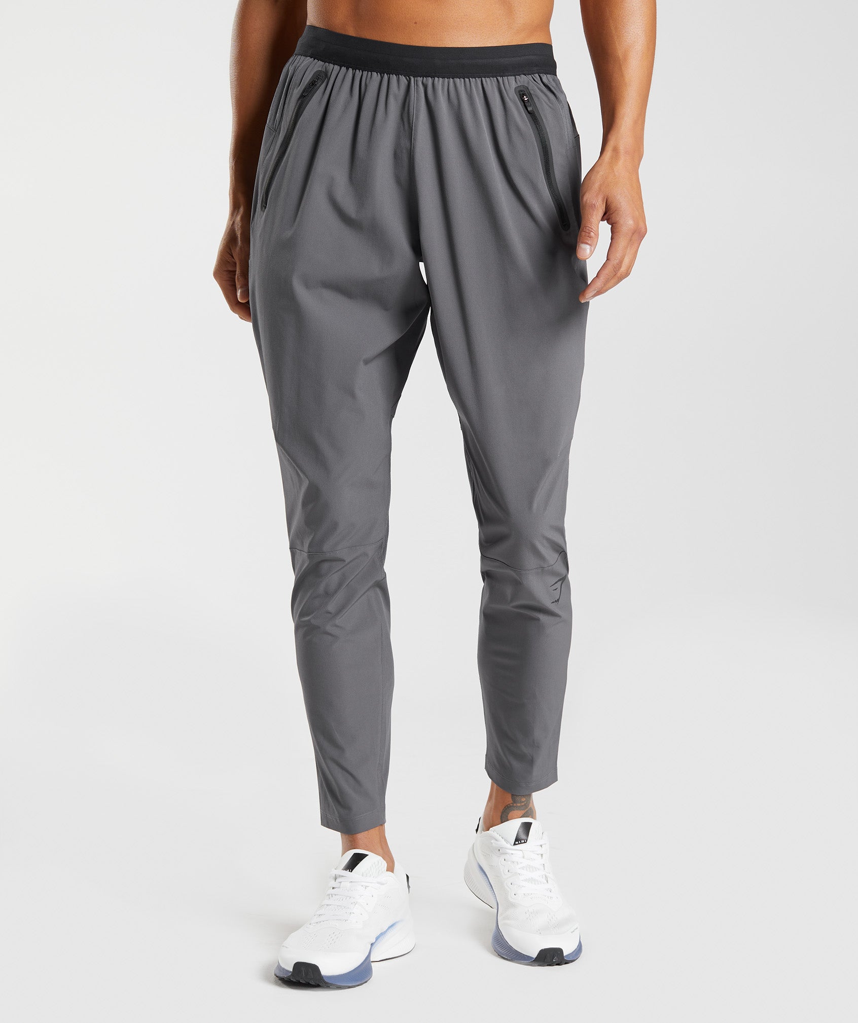 Grey Men's Gymshark Hybrid Woven Jogger | WJDKRQ-264