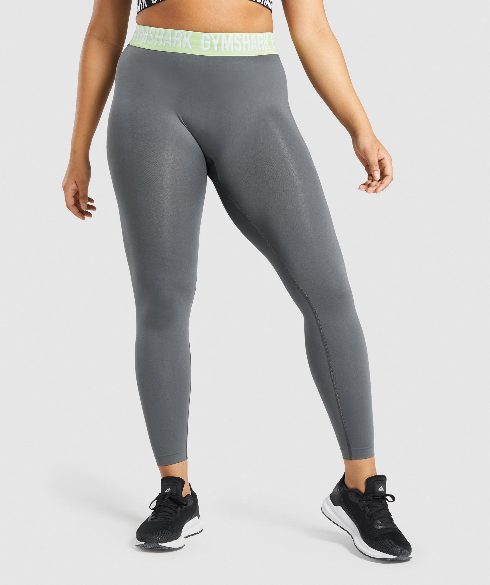 Grey Women's Gymshark Fit Seamless Leggings | THYPMK-170