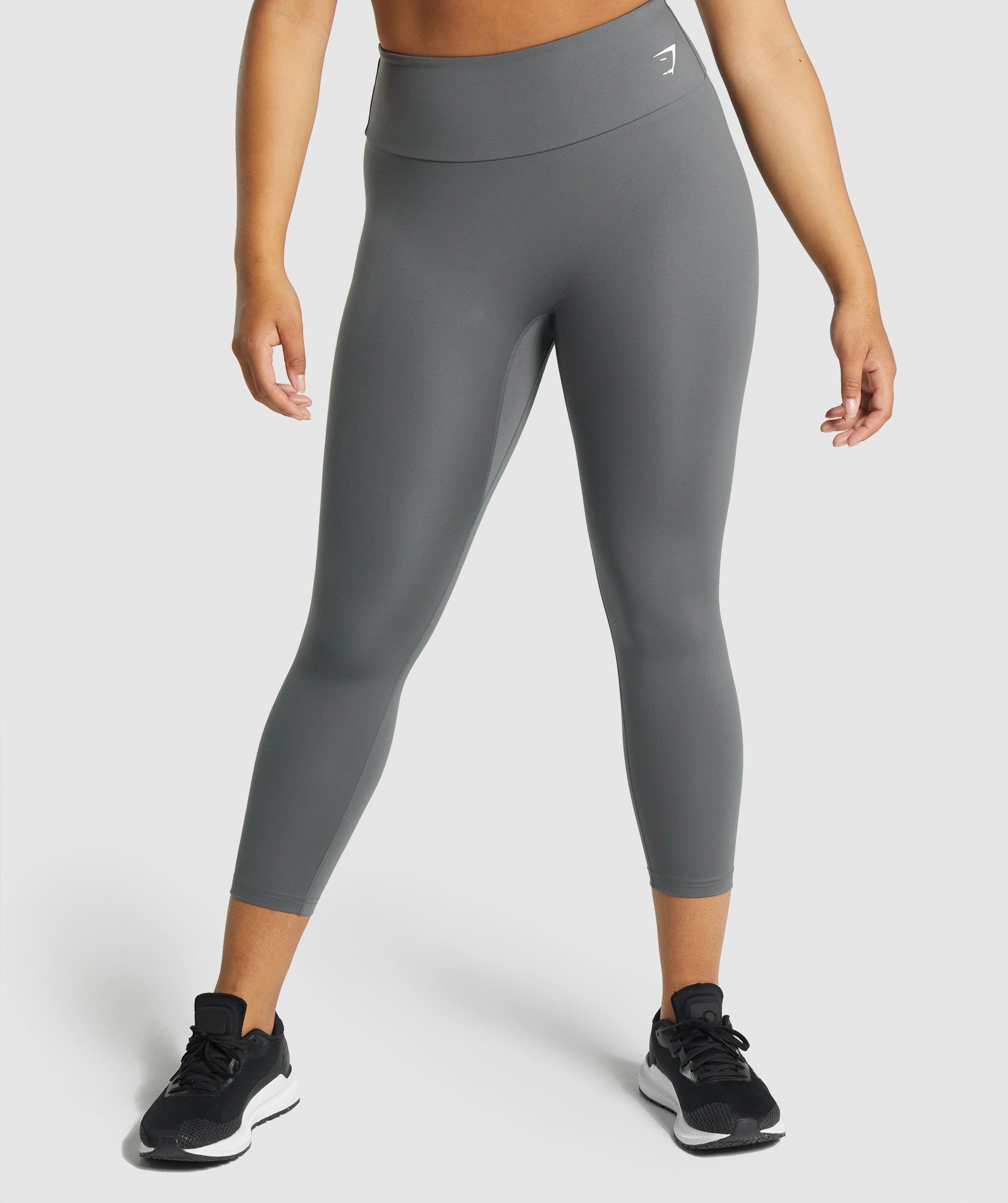 Grey Women's Gymshark Training 7/8 Leggings | BGVCHY-230