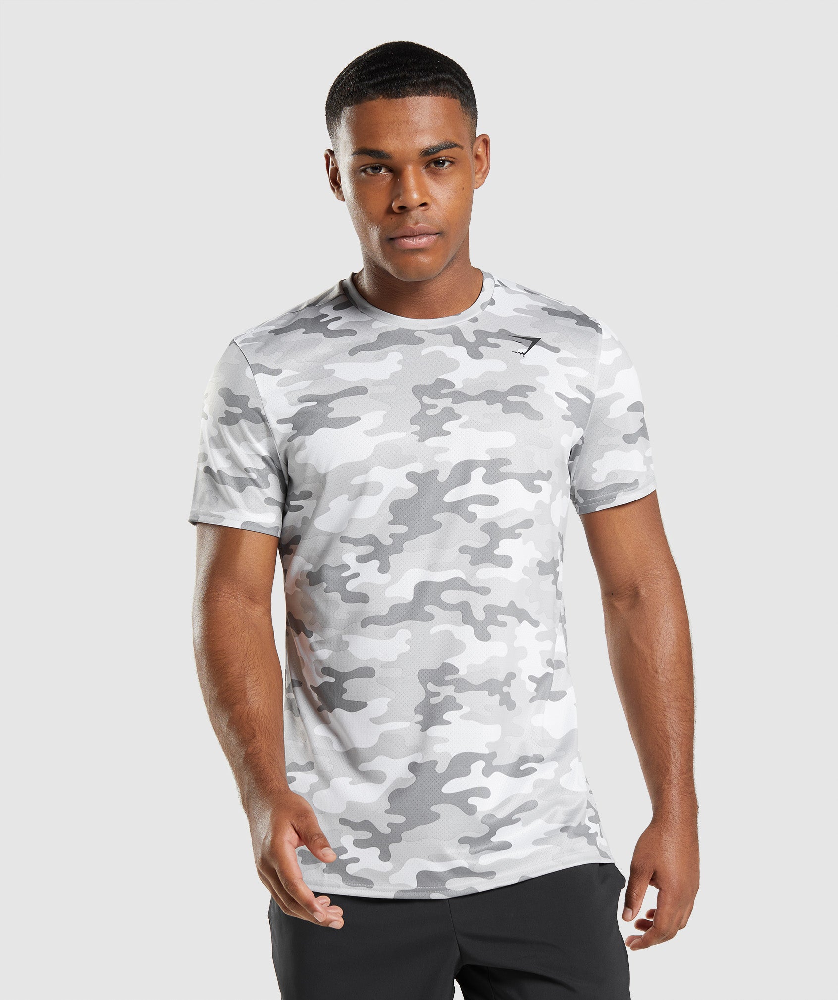 Light Grey Men's Gymshark Arrival T Shirts | XYFWQS-978