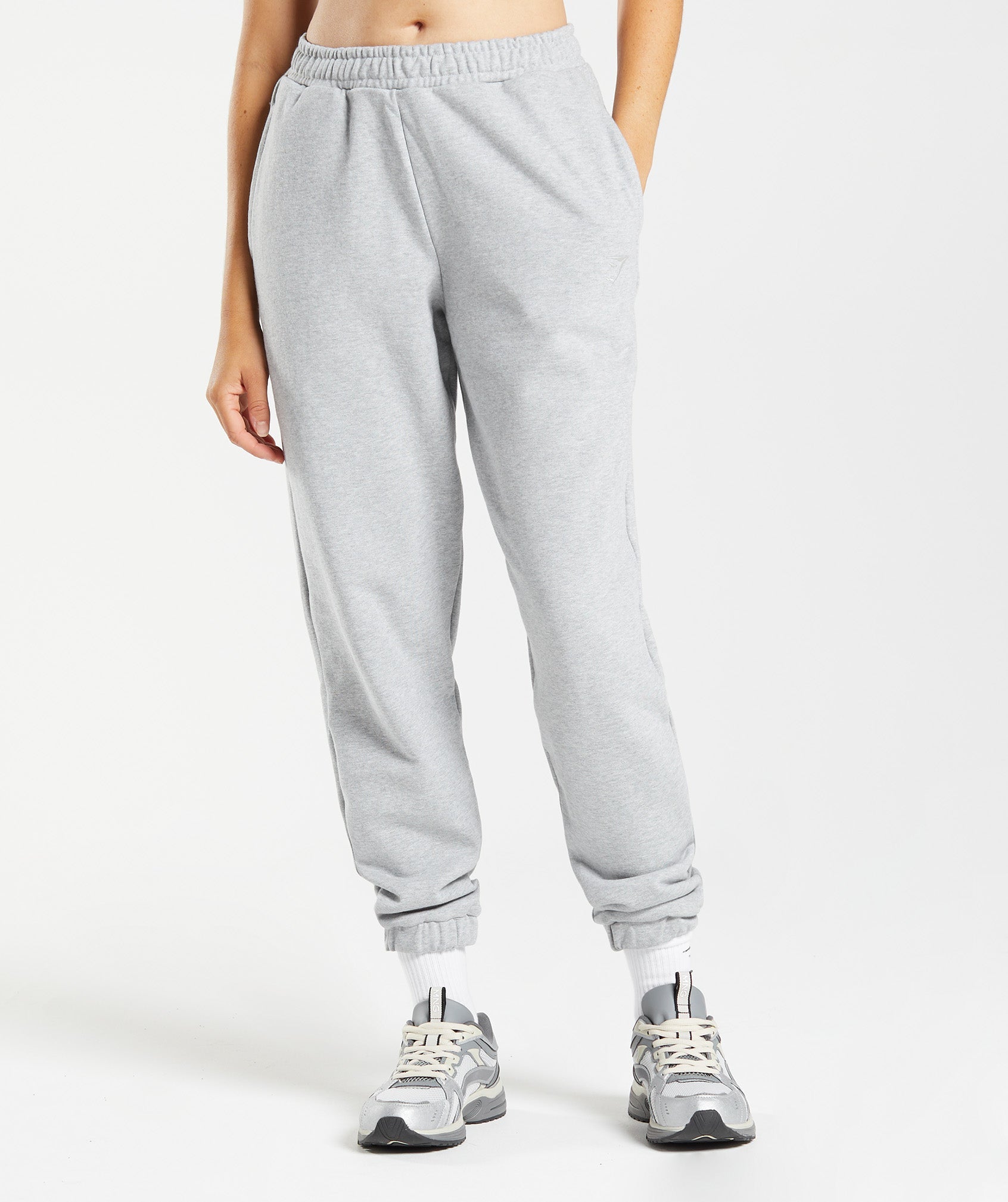 Light Grey Women's Gymshark Rest Day Sweats Jogger | DVKEHT-302