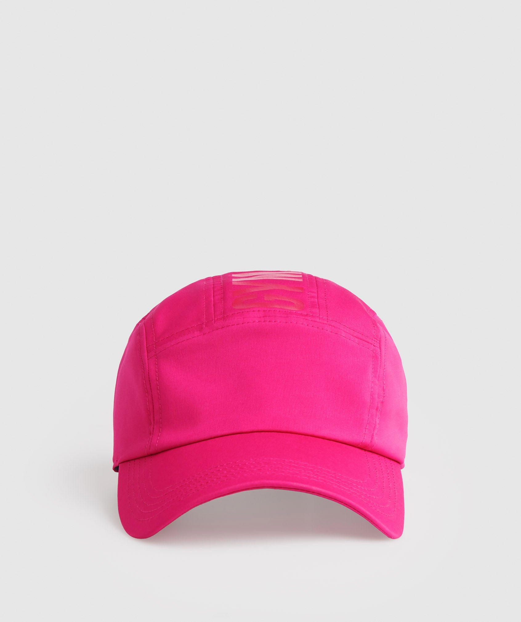 Pink Men's Gymshark Logo 5 Panel Hats | DHWUEV-695