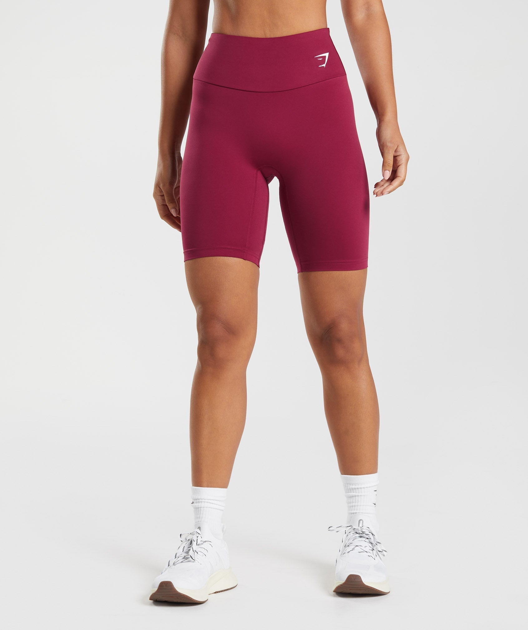 Pink Women's Gymshark Training Cycling Shorts | XFNSBG-716