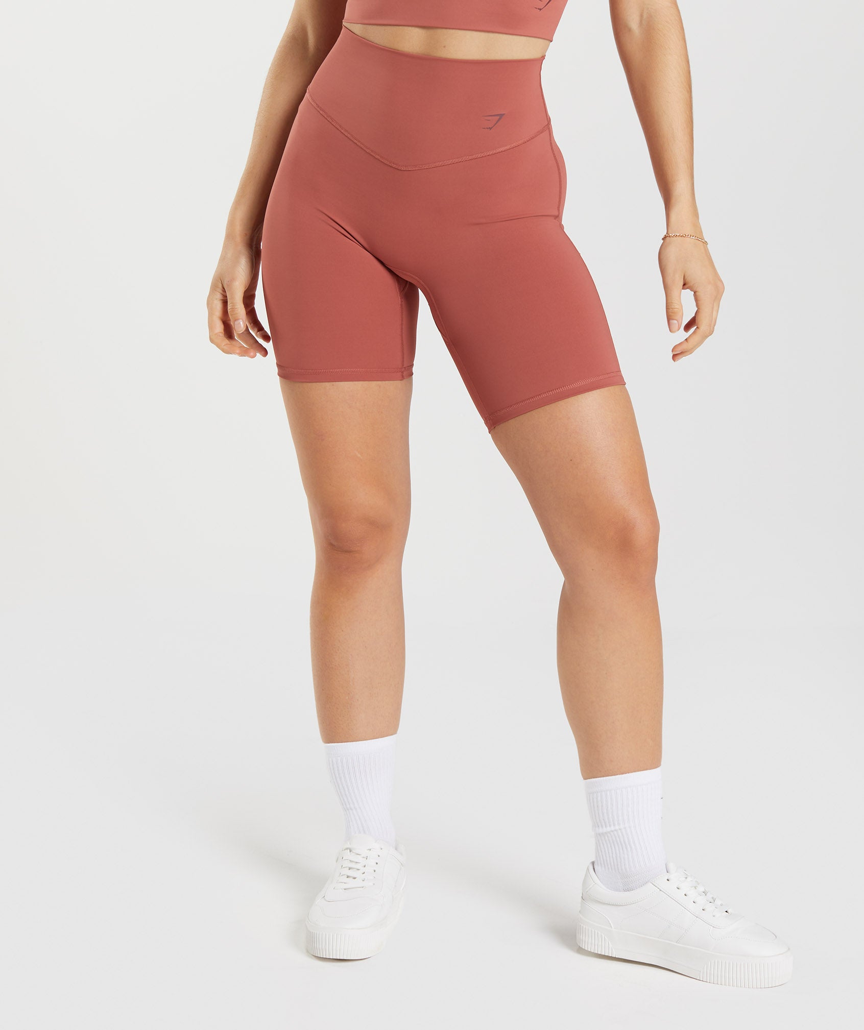 Rose Women's Gymshark Elevate Cycling Shorts | CGOXTV-162