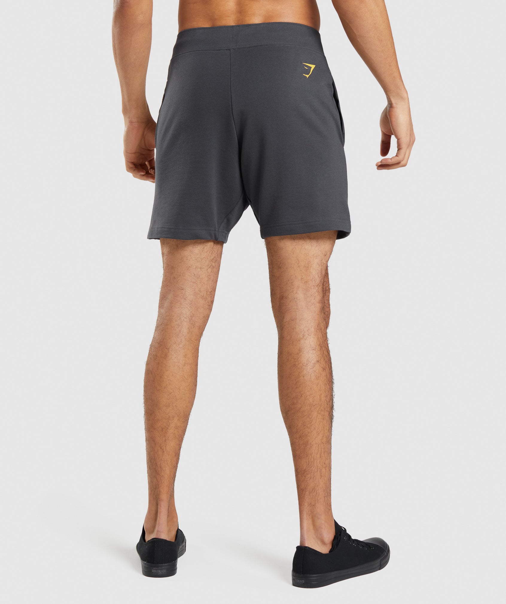 Black Grey Men's Gymshark Bold Shorts | QCGHUR-134