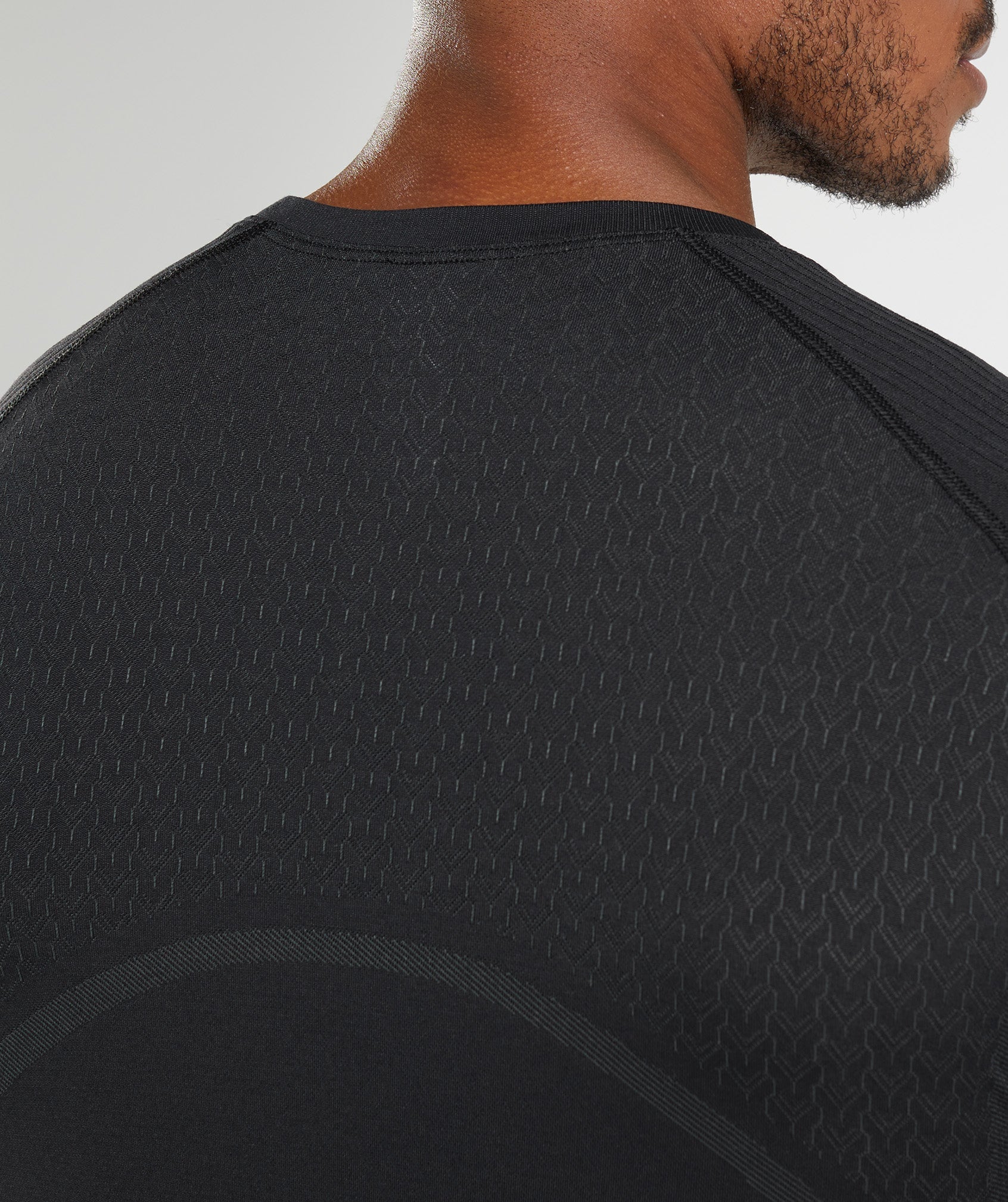 Black Men's Gymshark 315 Seamless T Shirts | FSLHWJ-135