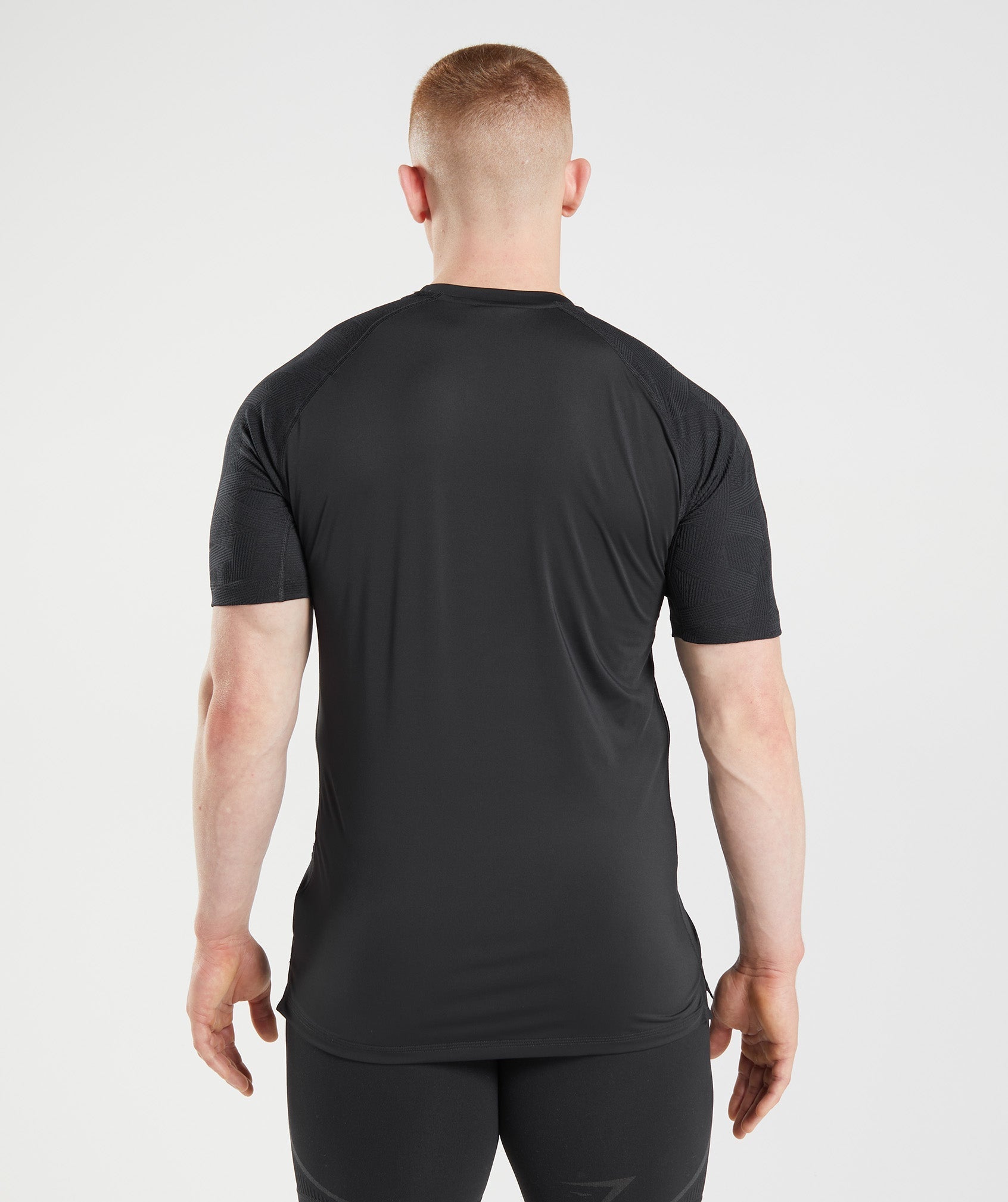 Black Men's Gymshark 315 T Shirts | BQOMJF-564