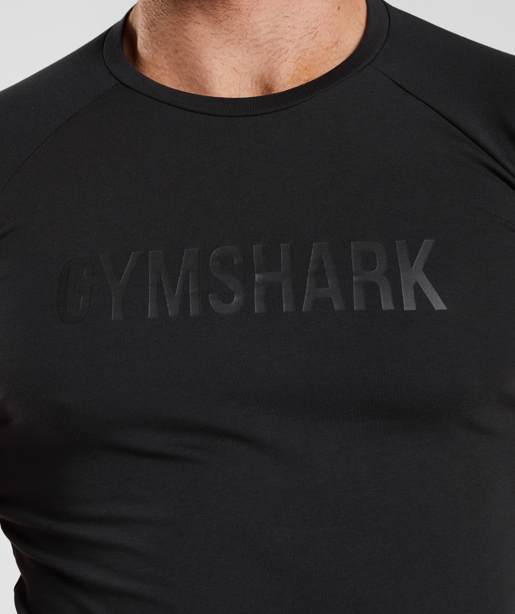 Black Men's Gymshark Apollo T Shirts | QGUBXZ-784