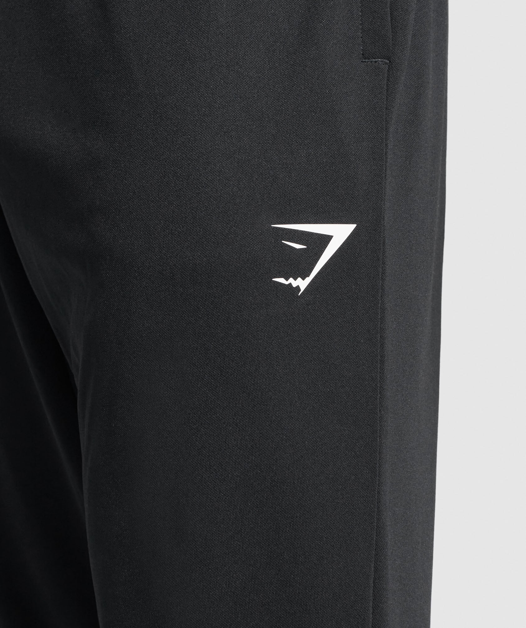 Black Men's Gymshark Arrival Knit Jogger | TMNKHA-513