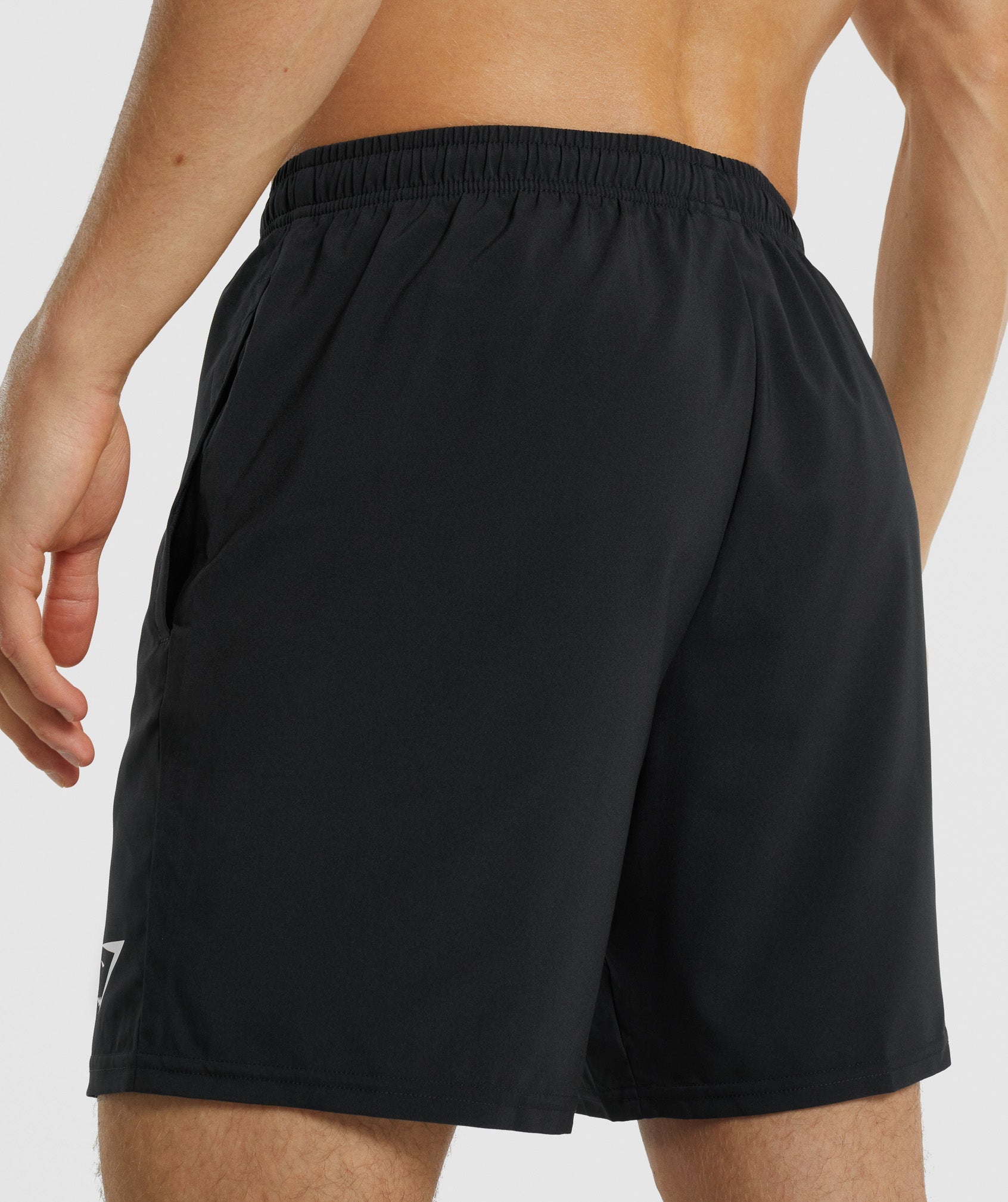 Black Men's Gymshark Arrival Shorts | ISREUT-784