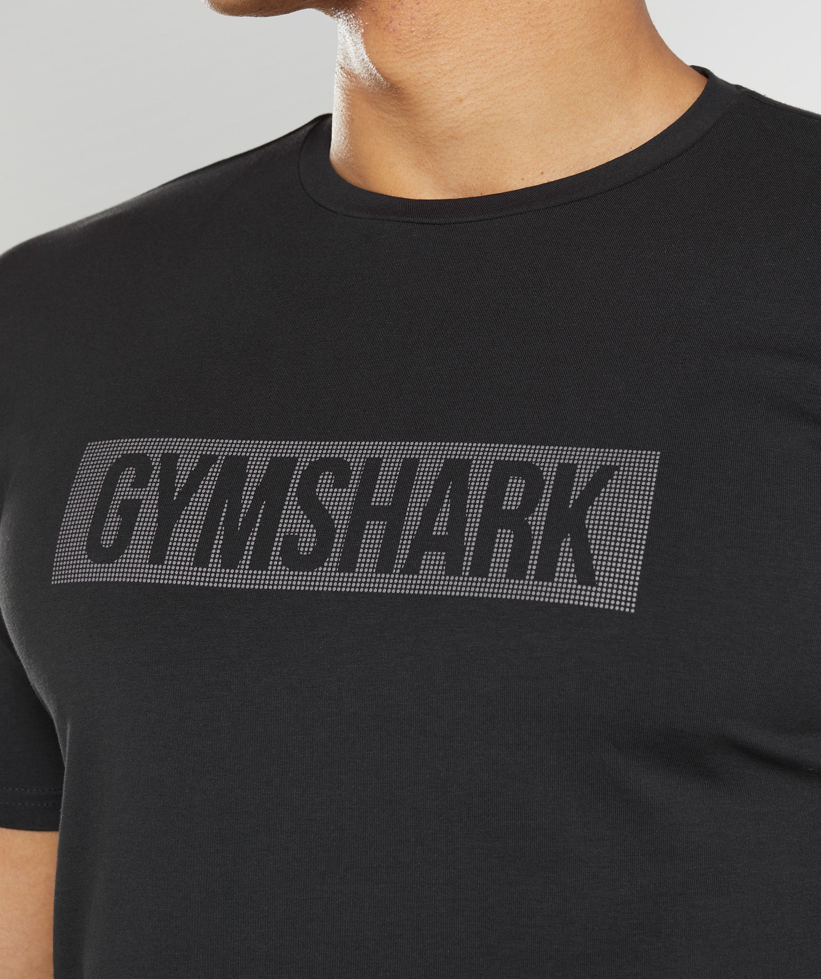 Black Men's Gymshark Block T Shirts | FSJAIM-965