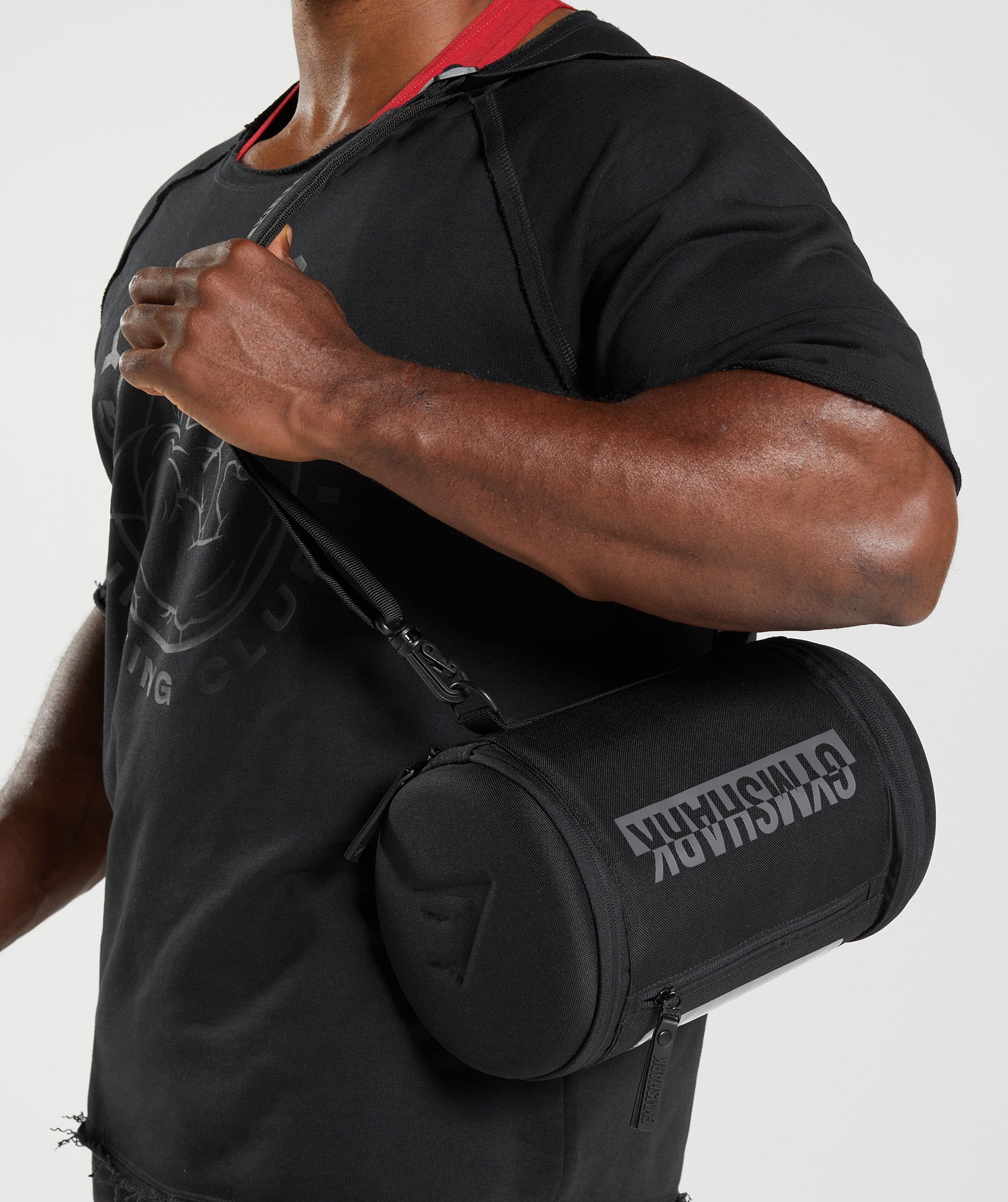 Black Men\'s Gymshark Bold Bags | OMBKJC-649