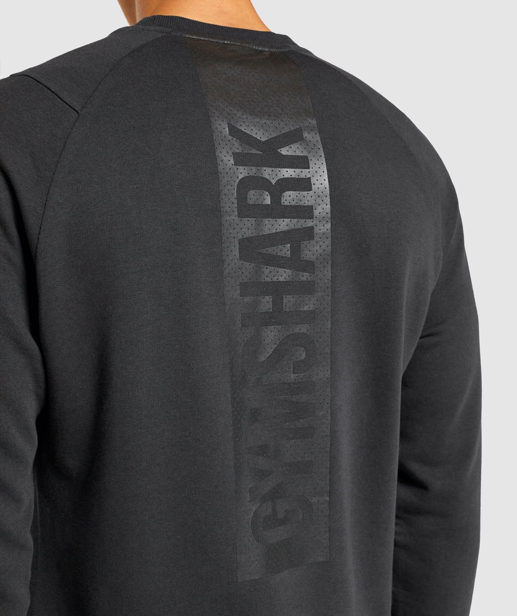 Black Men's Gymshark Bold Crew Sweatshirts | KDEBUZ-320