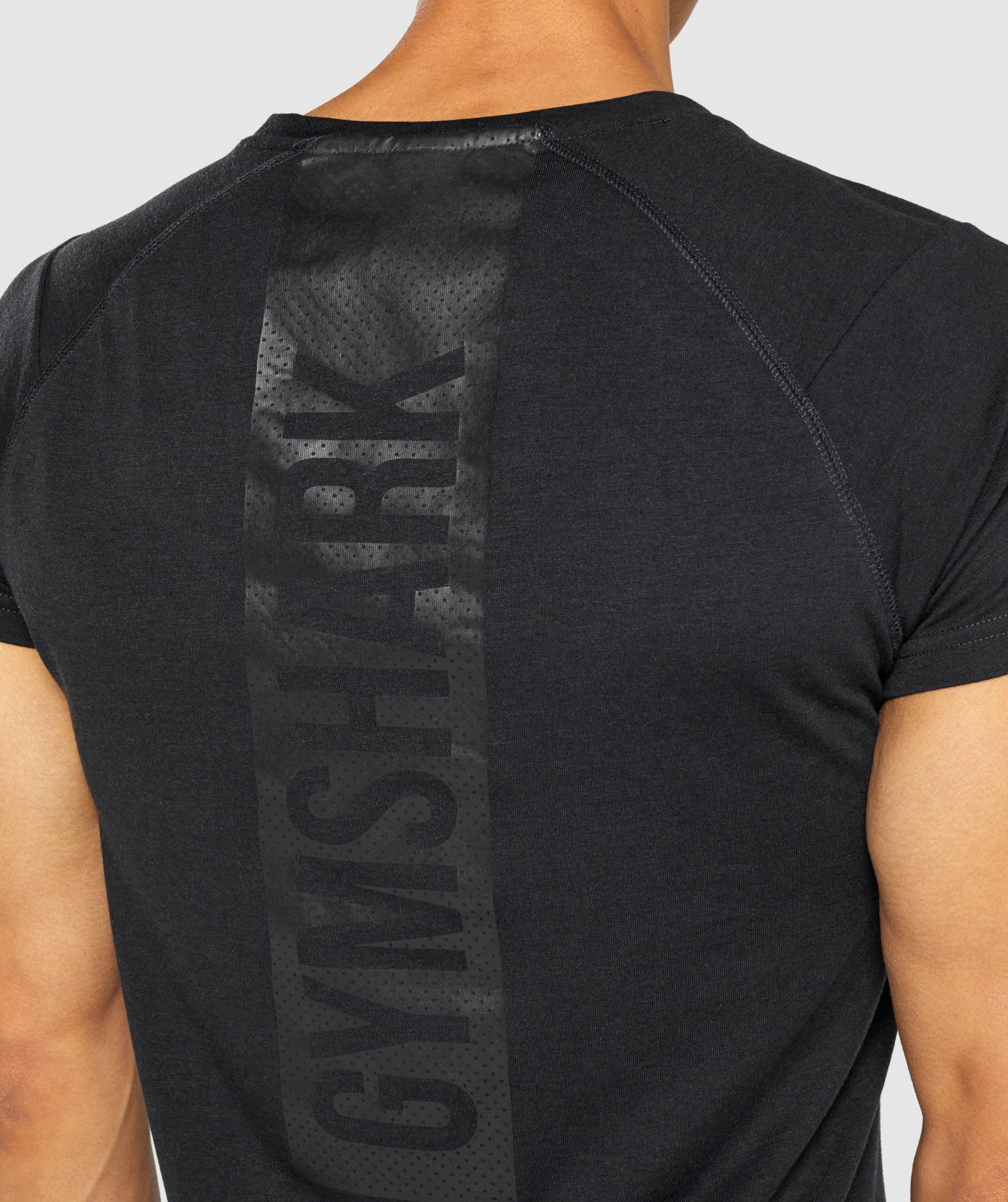 Black Men's Gymshark Bold T Shirts | VEGZHI-016