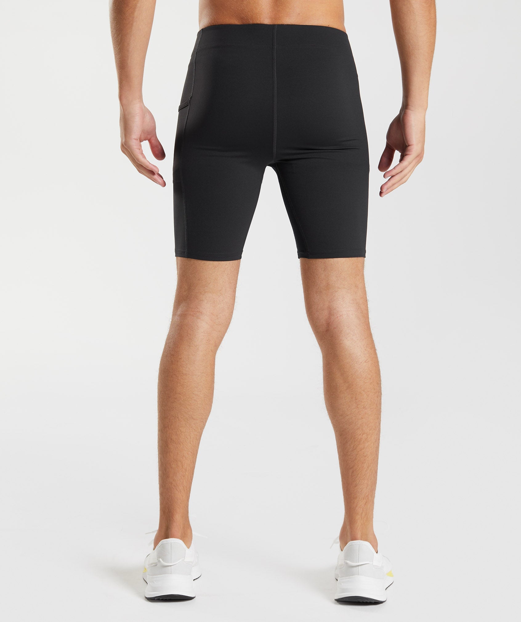 Black Men's Gymshark Control Baselayer Shorts | UWEAFC-032