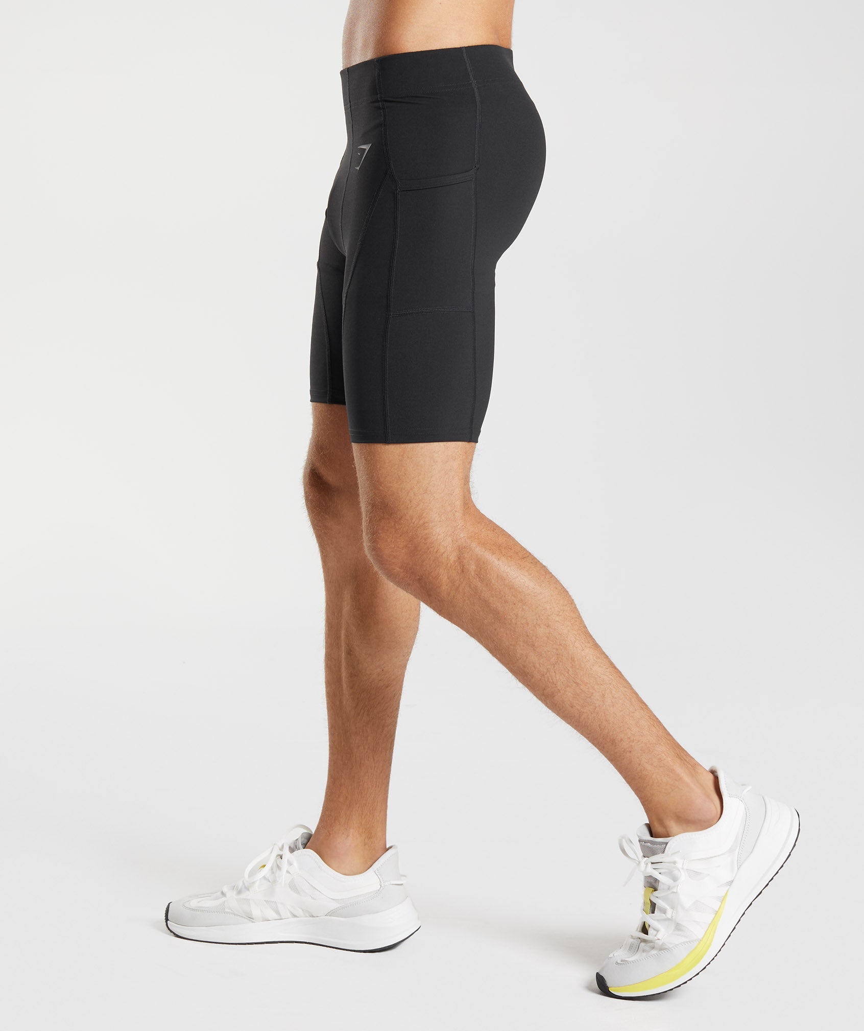 Black Men's Gymshark Control Baselayer Shorts | UWEAFC-032