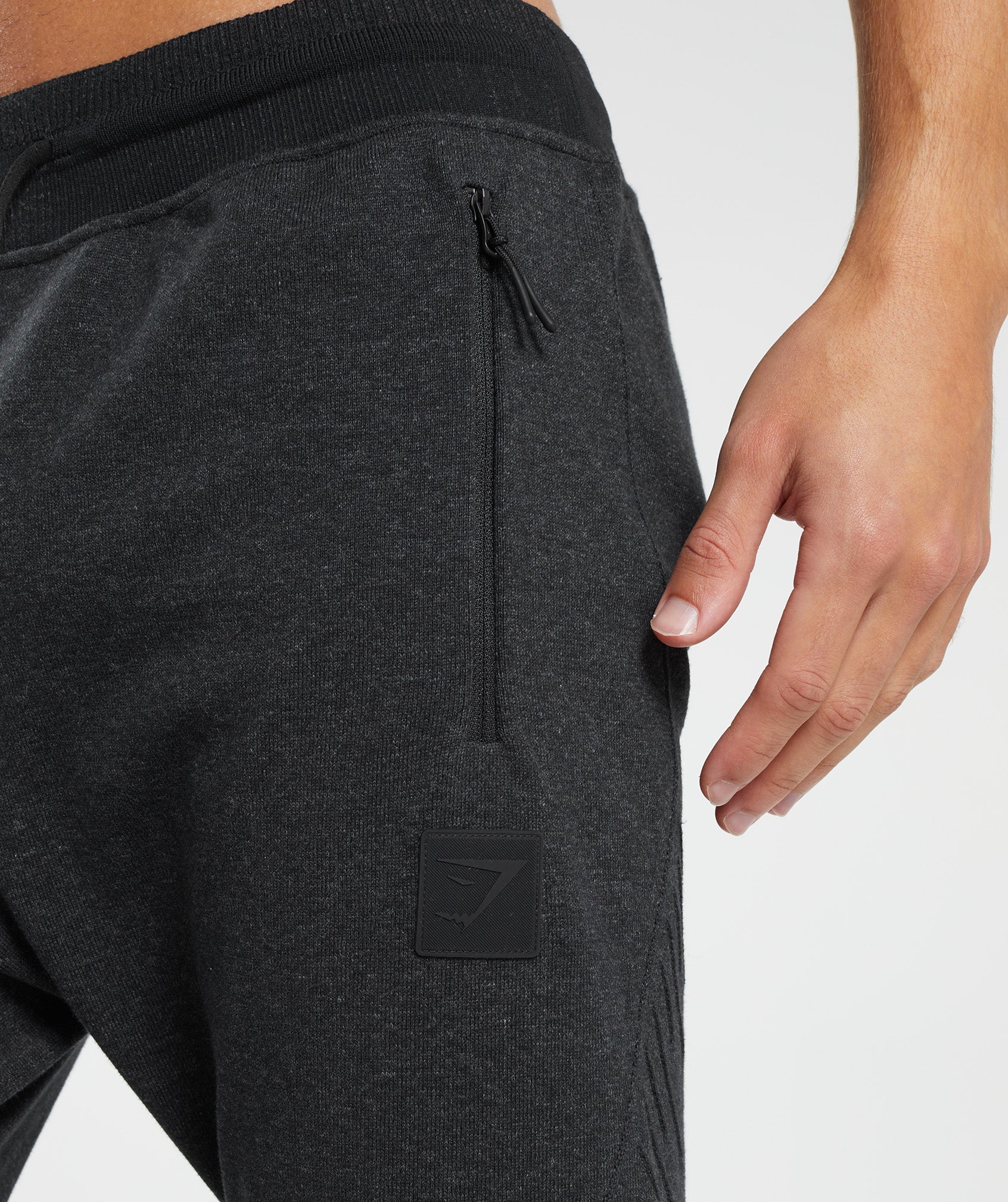 Black Men's Gymshark Retake Knit Jogger | EYPTVG-168