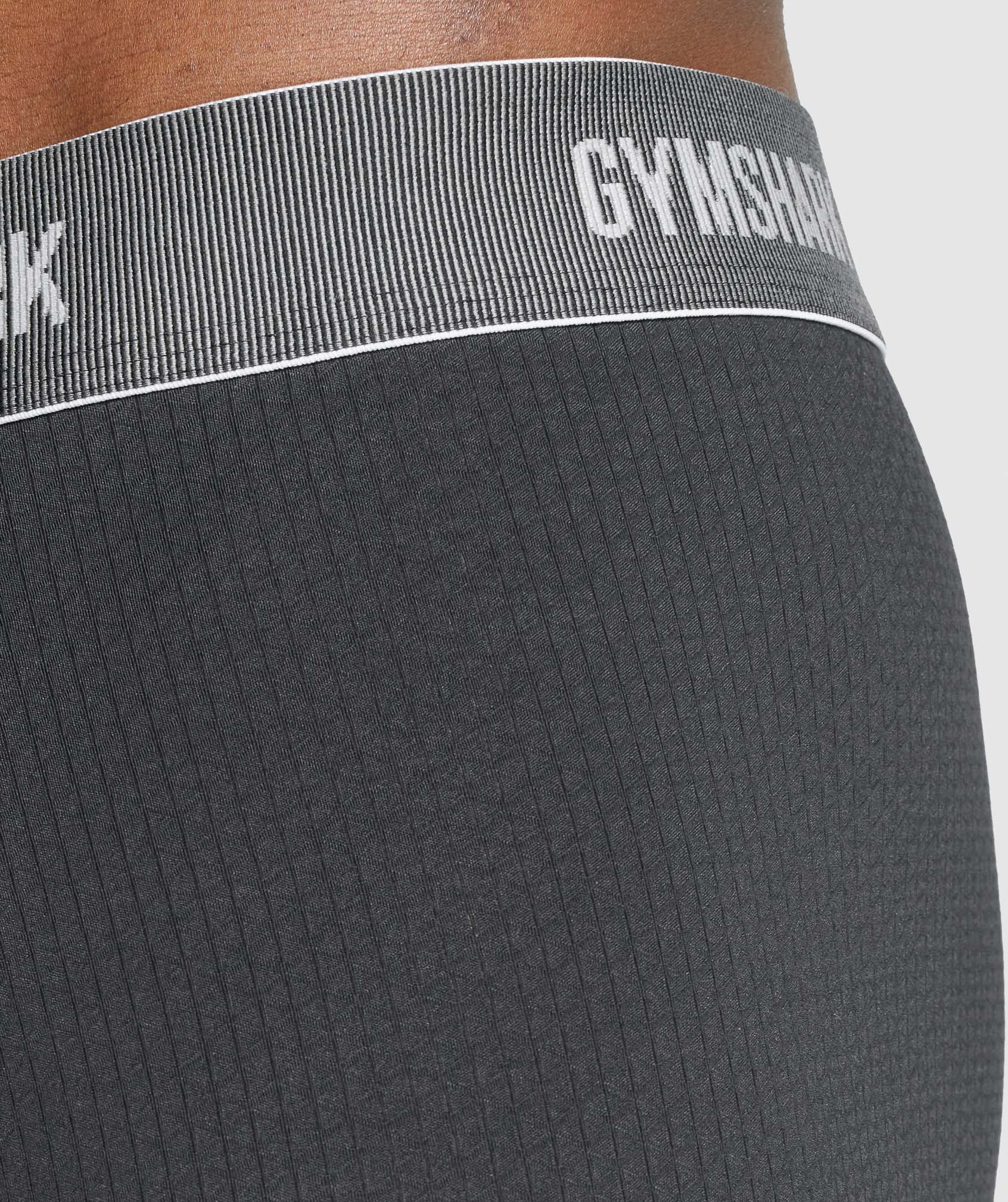 Black Men's Gymshark Sports Tech Boxers 2Pk Underwear | DWUJIX-402