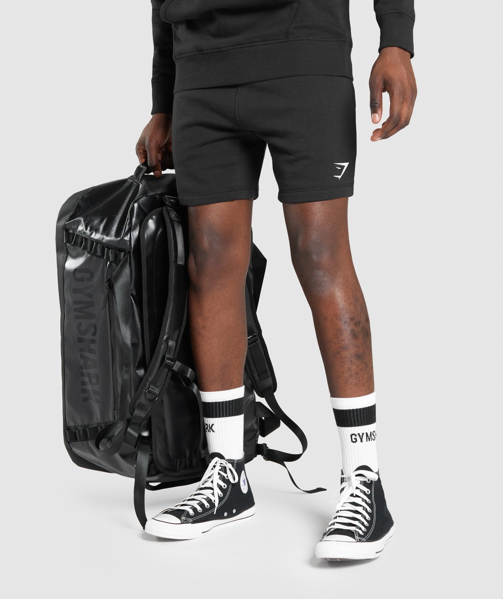 Black Men's Gymshark X-Series Duffle Bags | CHOFMK-953