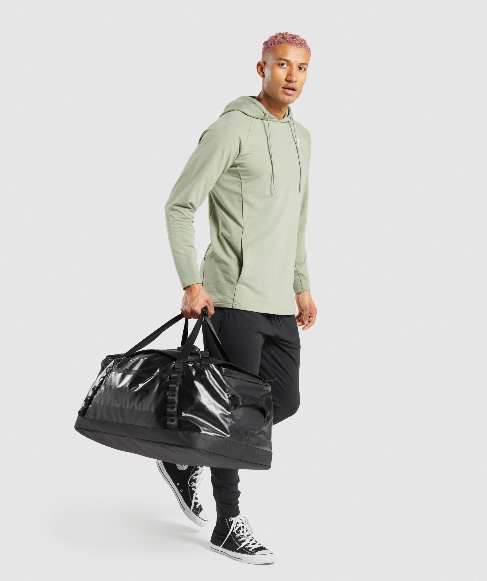 Black Men's Gymshark X-Series Duffle Bags | CHOFMK-953