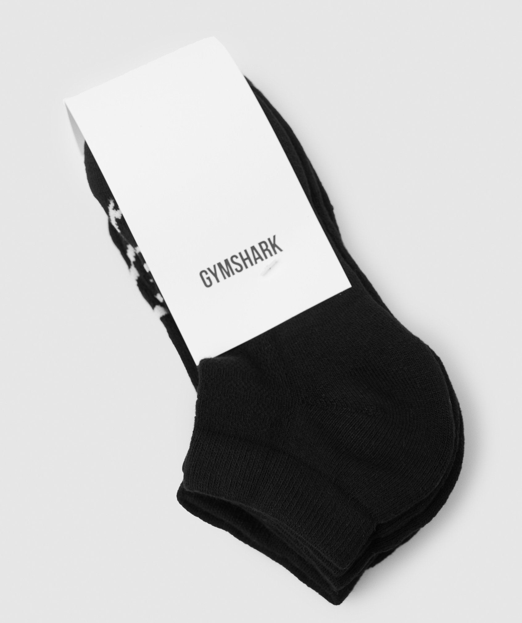 Black Women's Gymshark Ankle 3pk Socks | NAGEYT-129