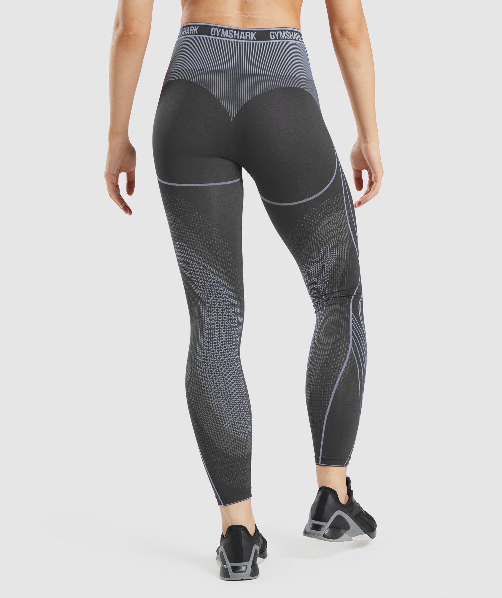 Black Women's Gymshark Apex Seamless High Rise Leggings | ZNSLBD-371