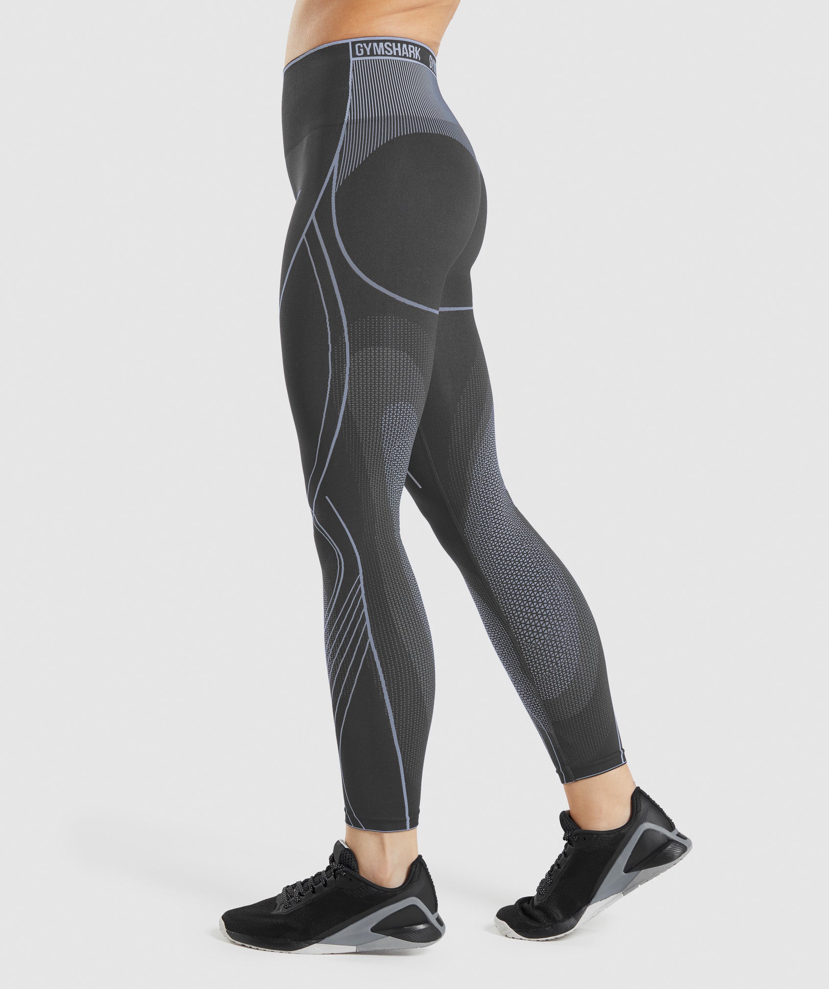 Black Women's Gymshark Apex Seamless High Rise Leggings | ZNSLBD-371