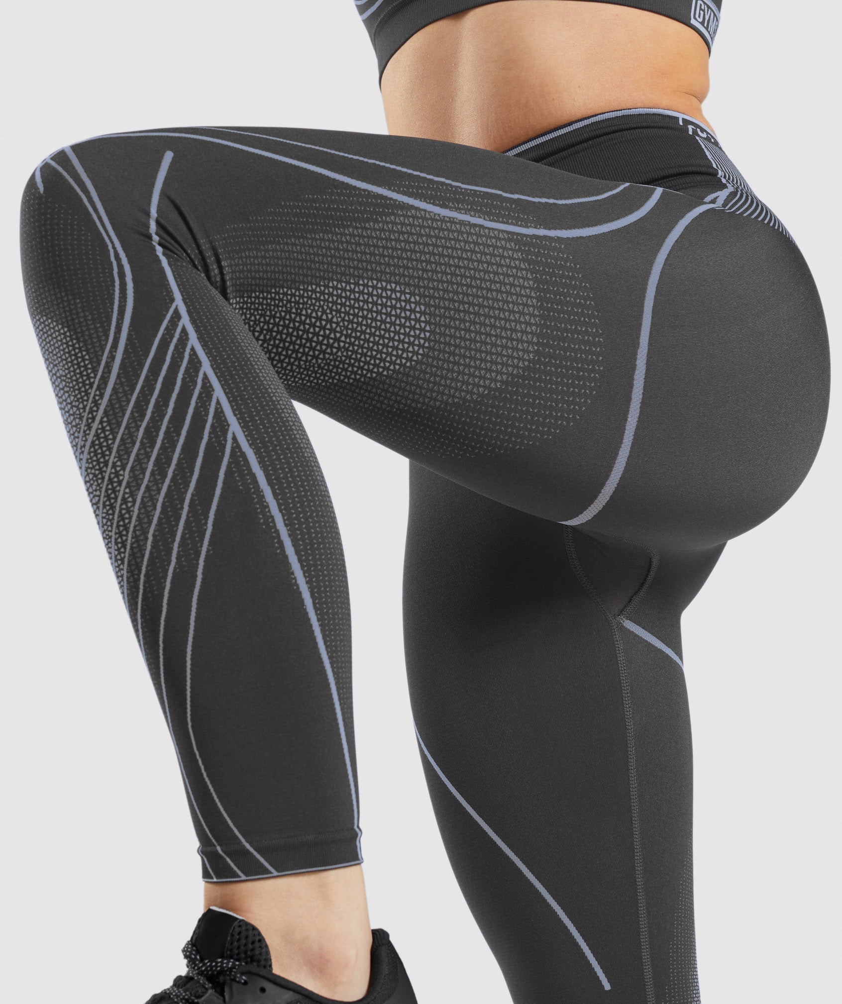 Black Women's Gymshark Apex Seamless High Rise Leggings | ZNSLBD-371