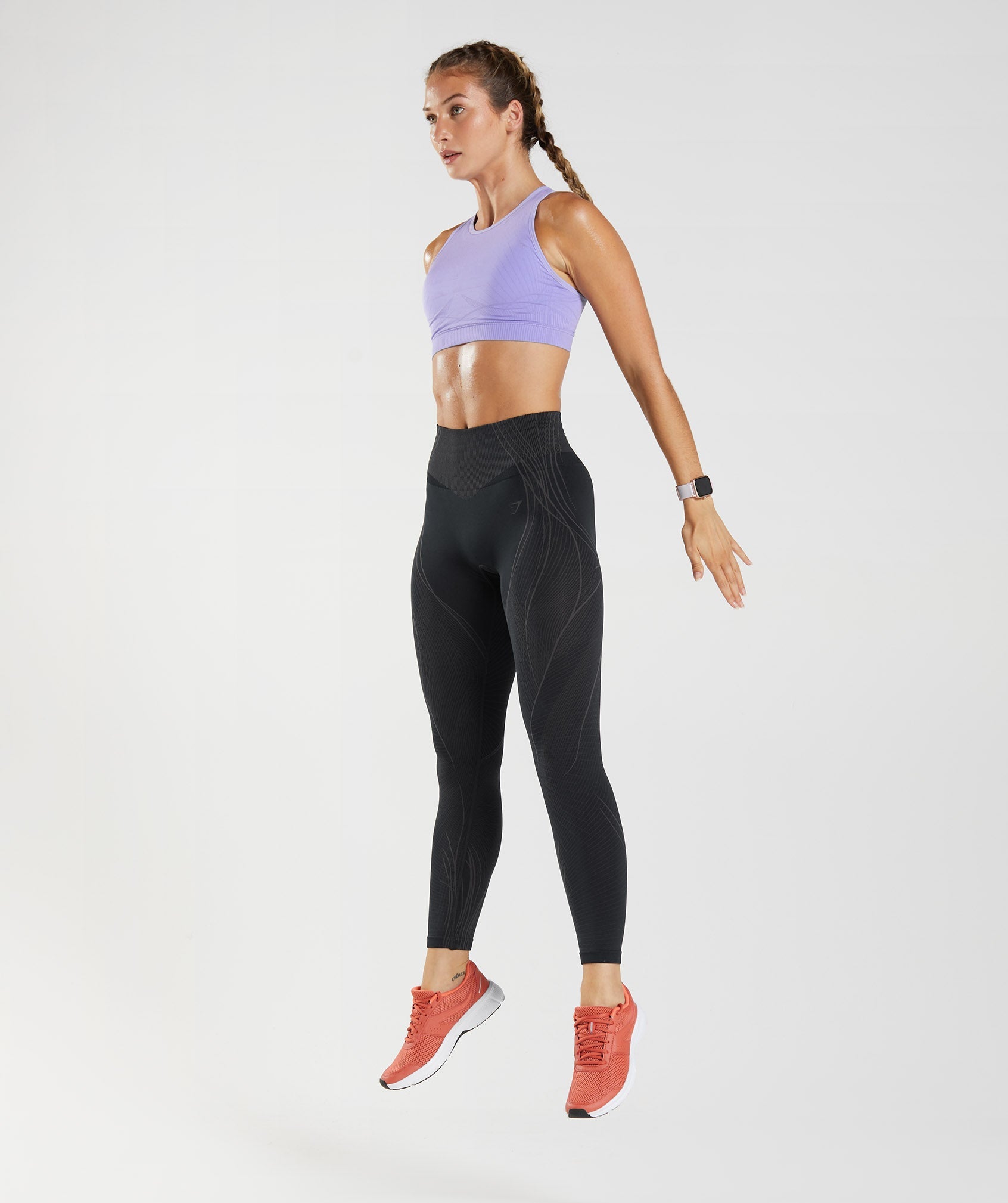 Black Women's Gymshark Apex Seamless Leggings | ICWBOS-158