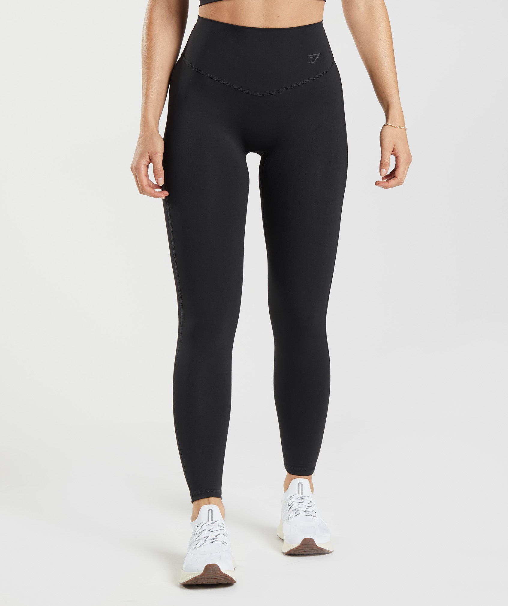 Black Women\'s Gymshark Elevate Leggings | NJIDQG-724