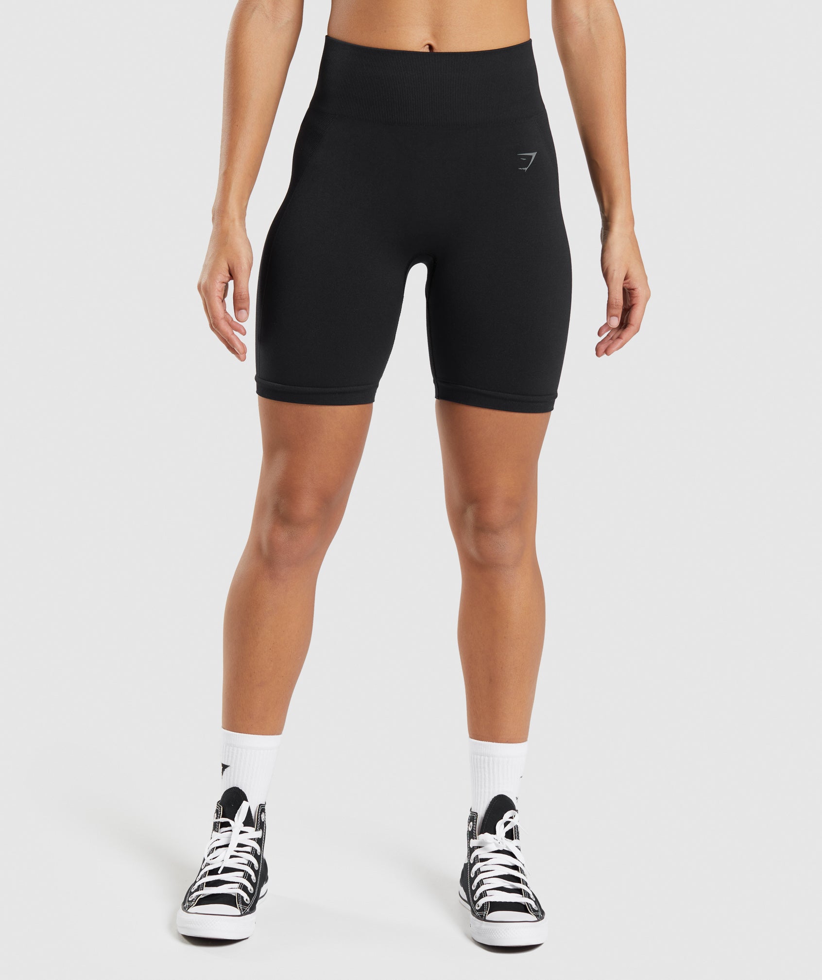 Black Women\'s Gymshark Flex Cycling Shorts | DKWLEM-509