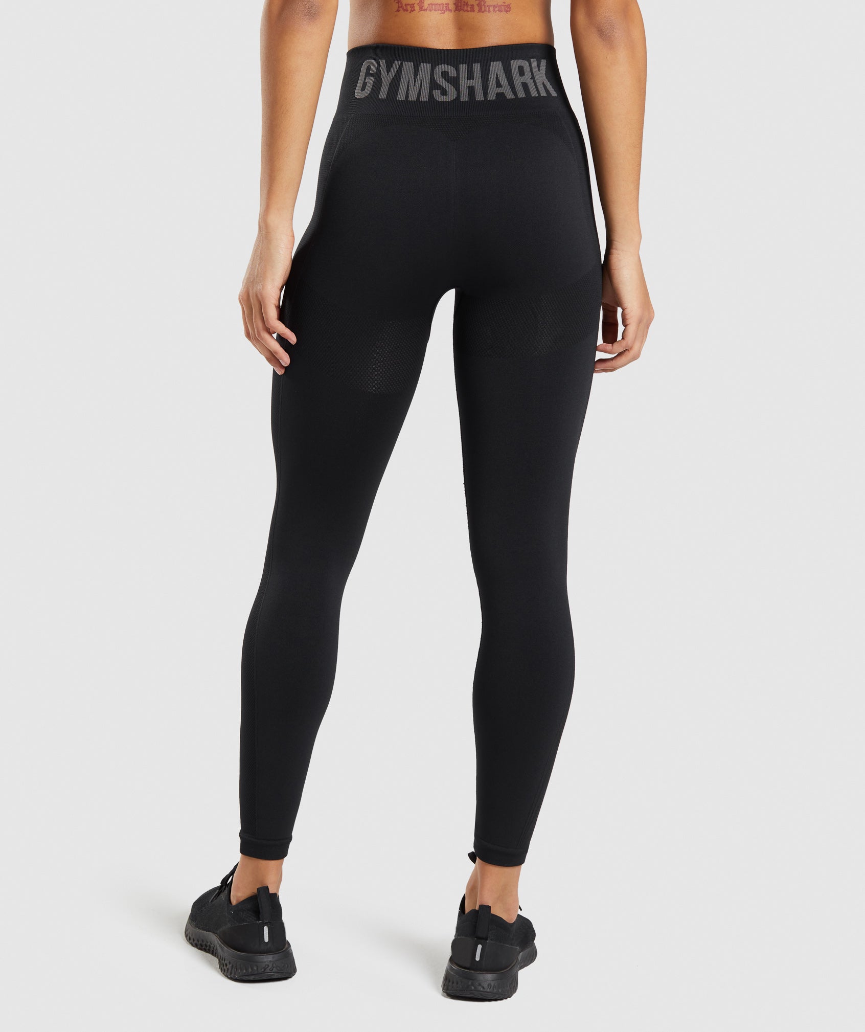 Black Women's Gymshark Flex High Waisted Leggings | VUDPBI-610