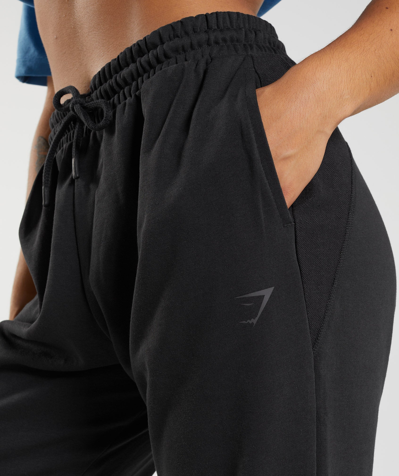 Black Women's Gymshark GS Power Jogger | UYTONS-347