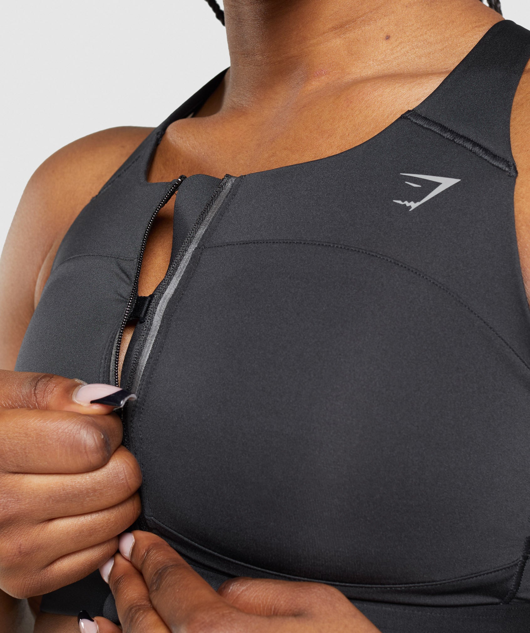 Black Women's Gymshark Speed Sports Bra | PSCZTI-723