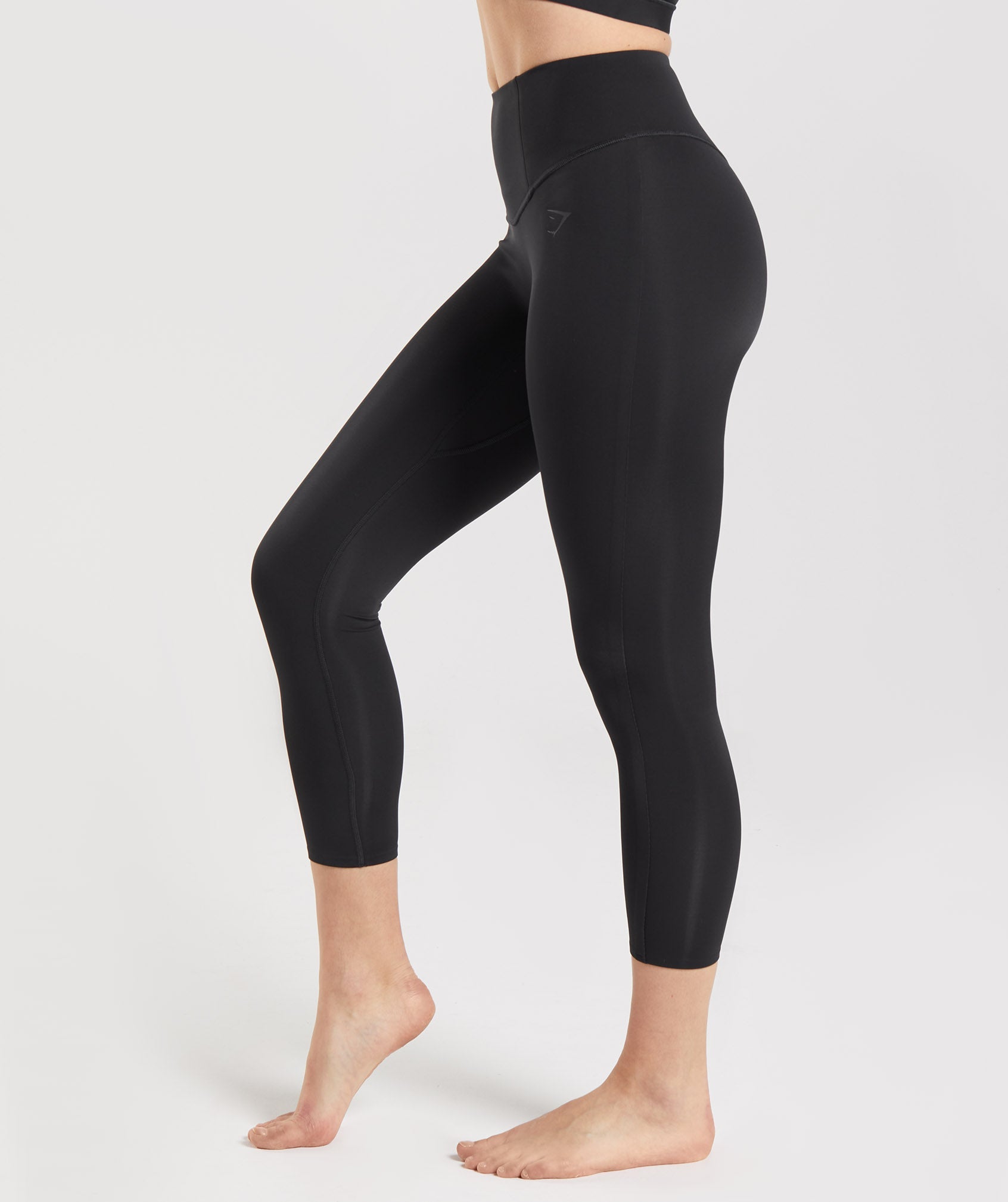 Black Women's Gymshark Studio 7/8 Leggings | ZVLNDC-324